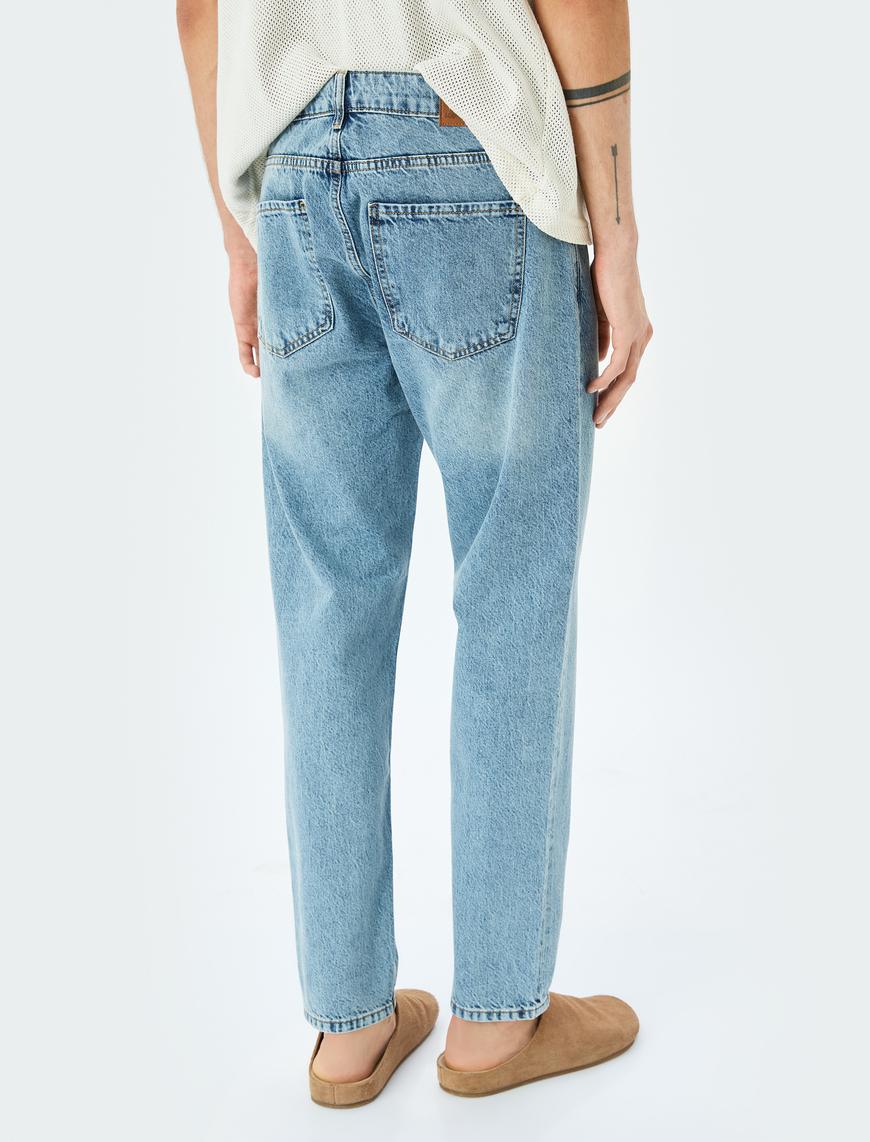   Tapered Fit Kot Pantolon - Joe Jean