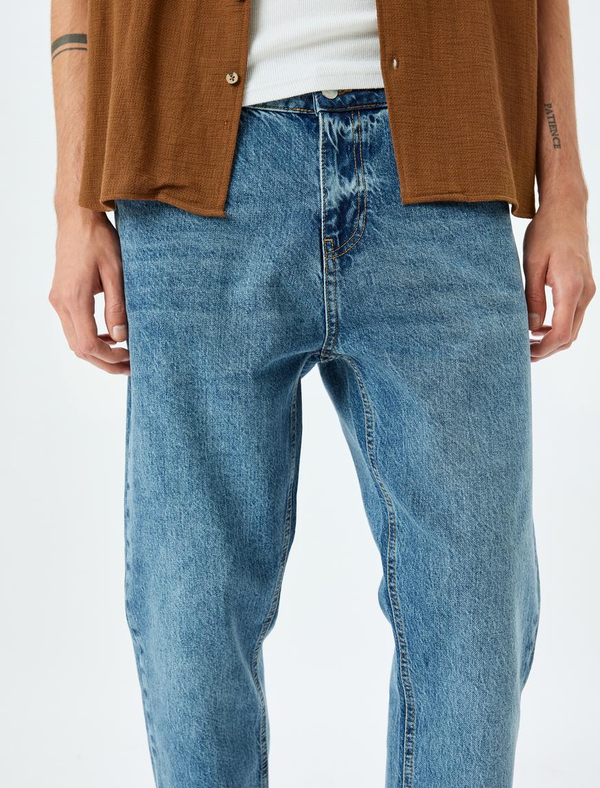   Tapered Fit Kot Pantolon - Joe Jean