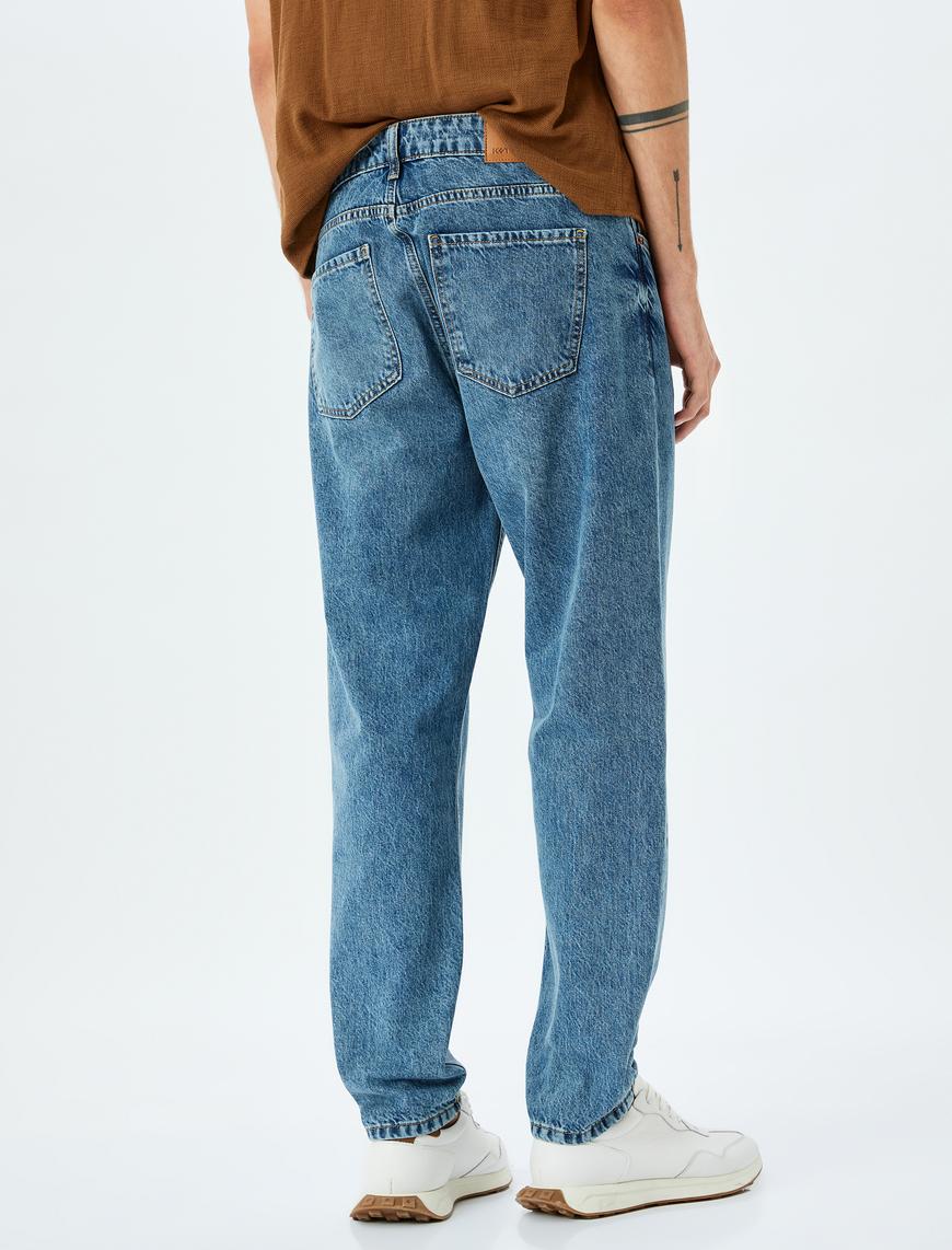   Tapered Fit Kot Pantolon - Joe Jean