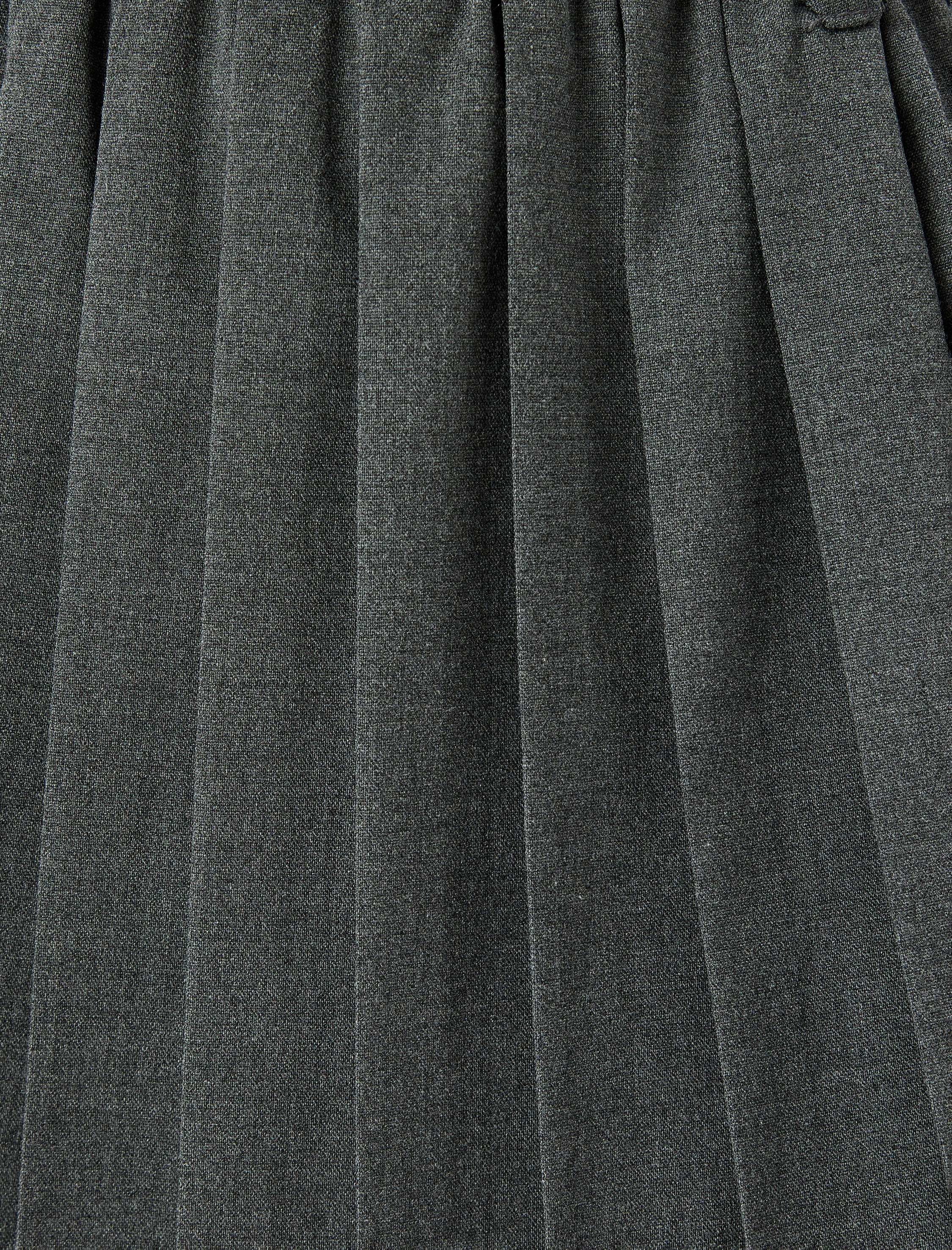   Pileli Kemer Detaylı Mini Şort Etek