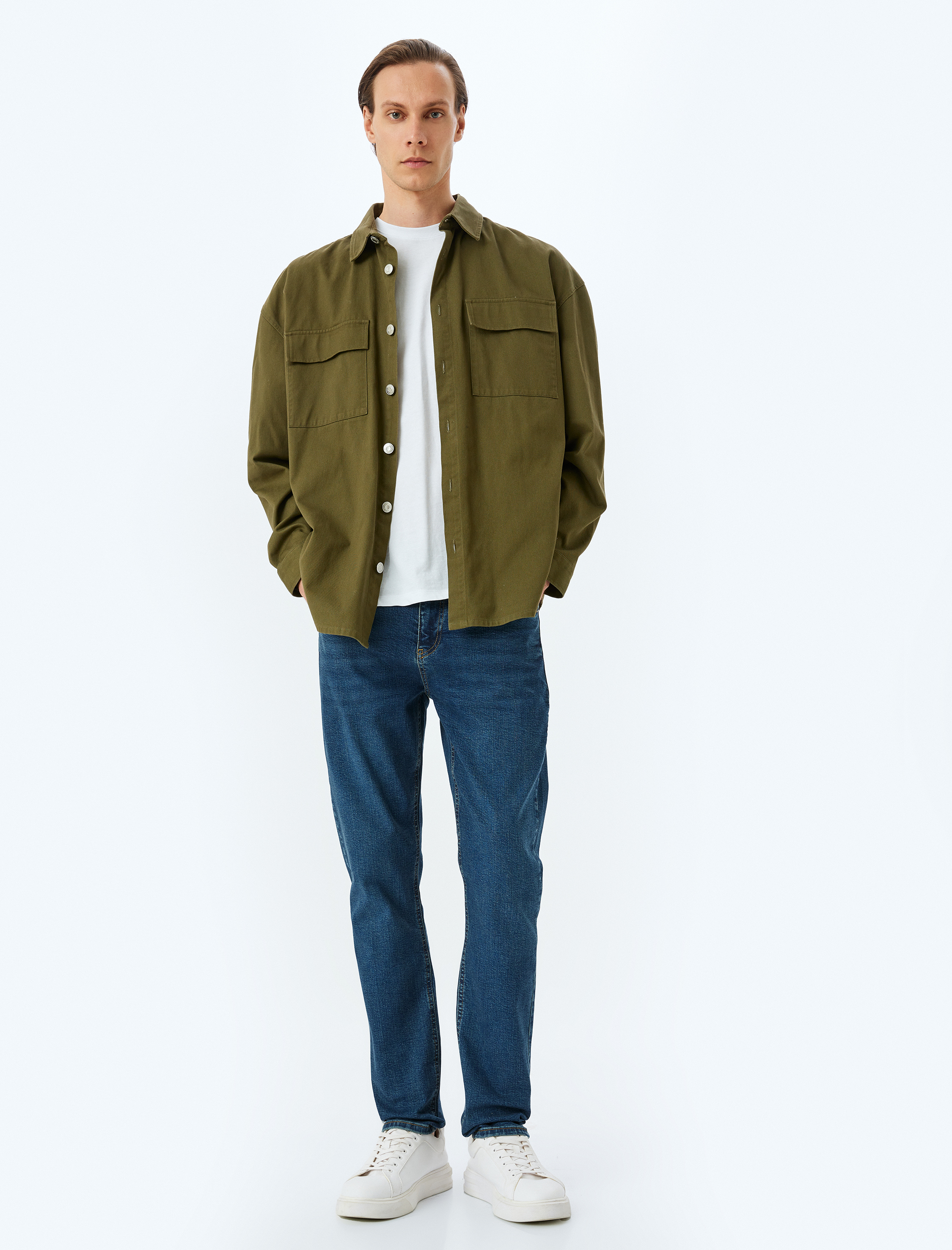   Slim Fit Kot Pantolon - Brad Jean