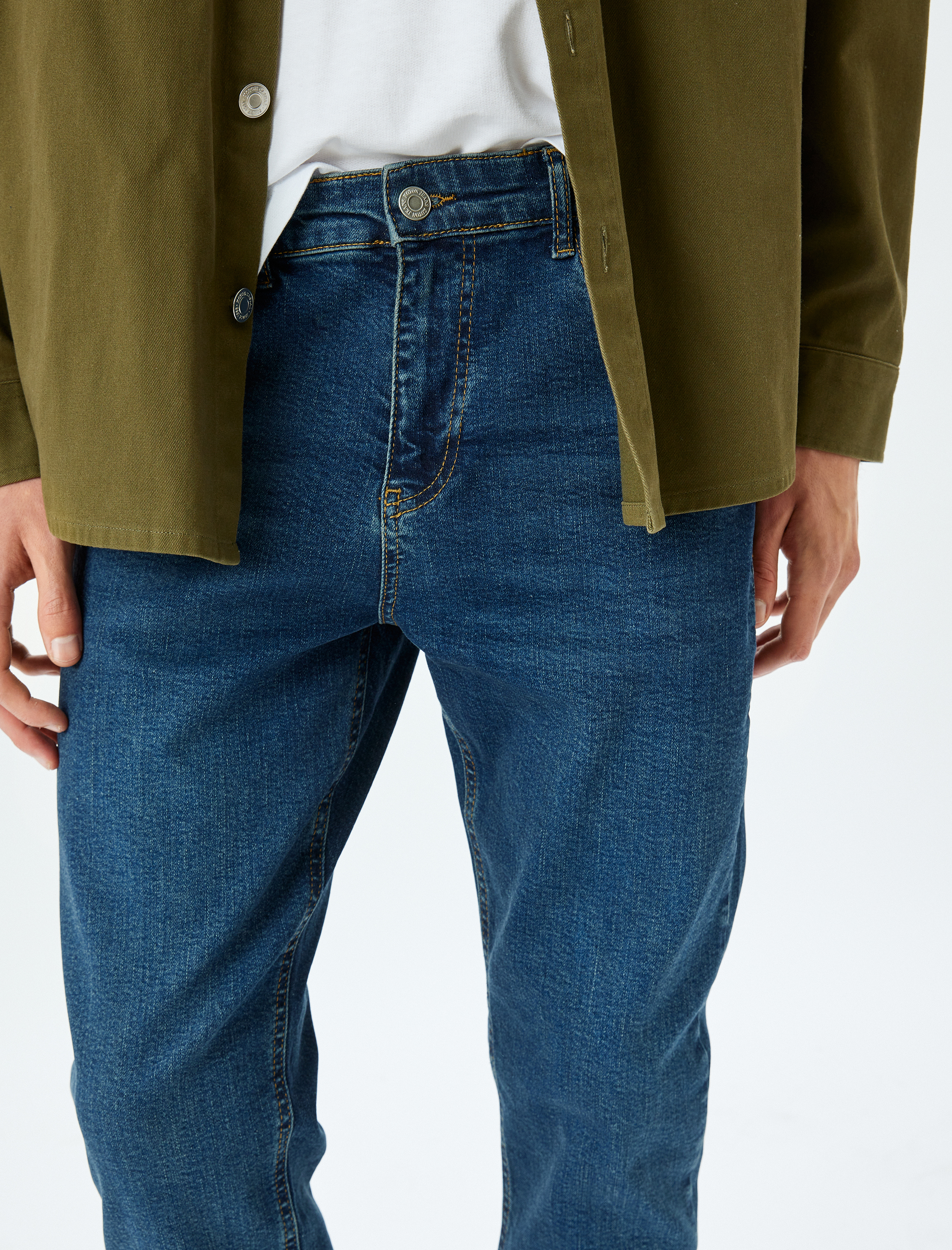   Slim Fit Kot Pantolon - Brad Jean