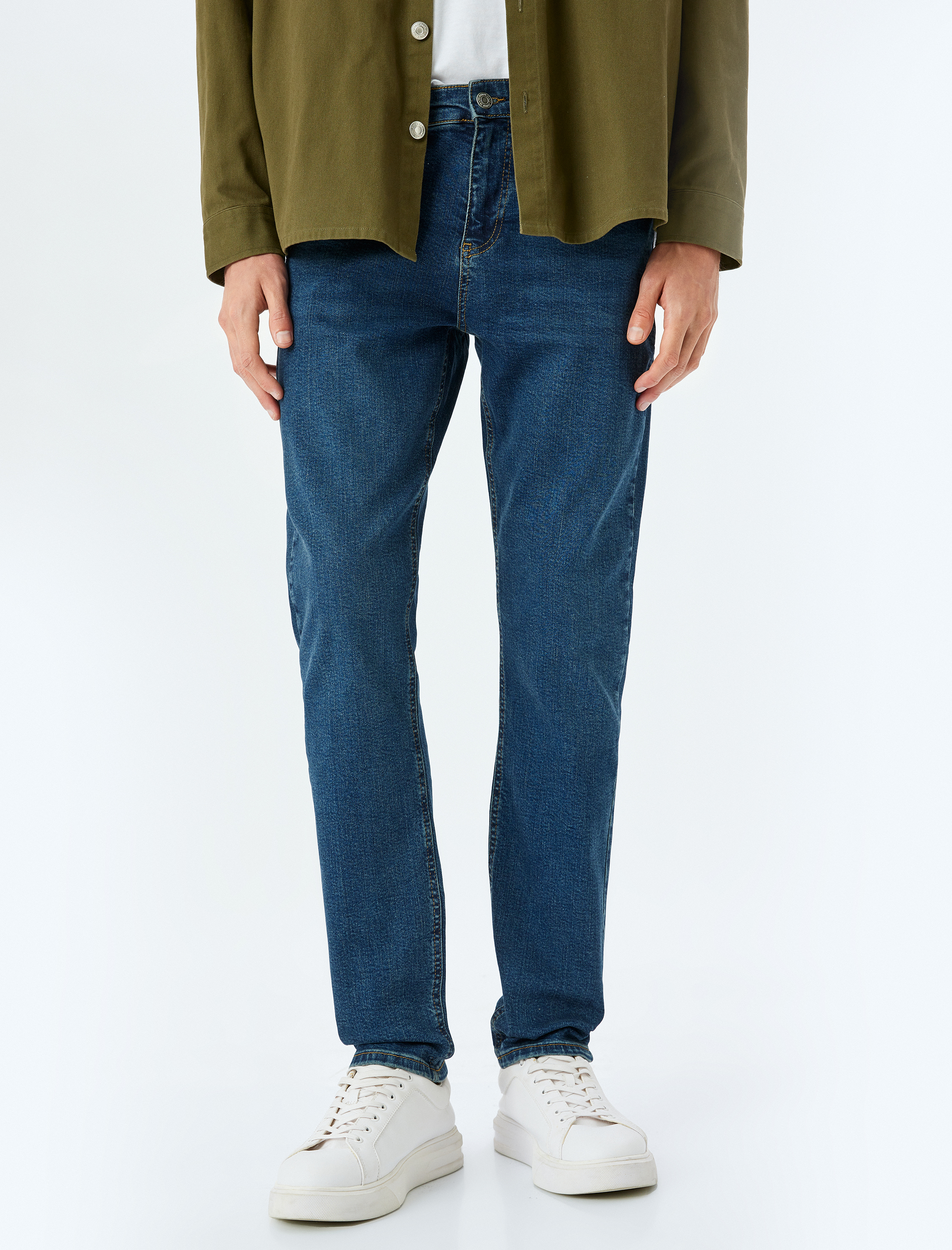   Slim Fit Kot Pantolon - Brad Jean