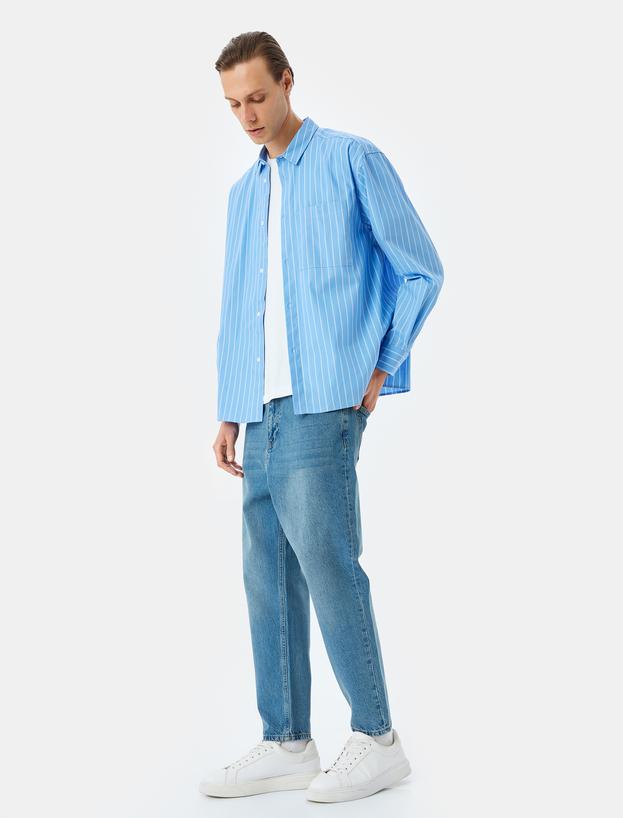 Loose Fit Kot Pantolon - Steve Jean_1