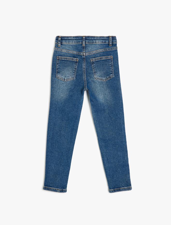 Erkek Çocuk Dar Paça Kot Pantolon - Skinny Jean