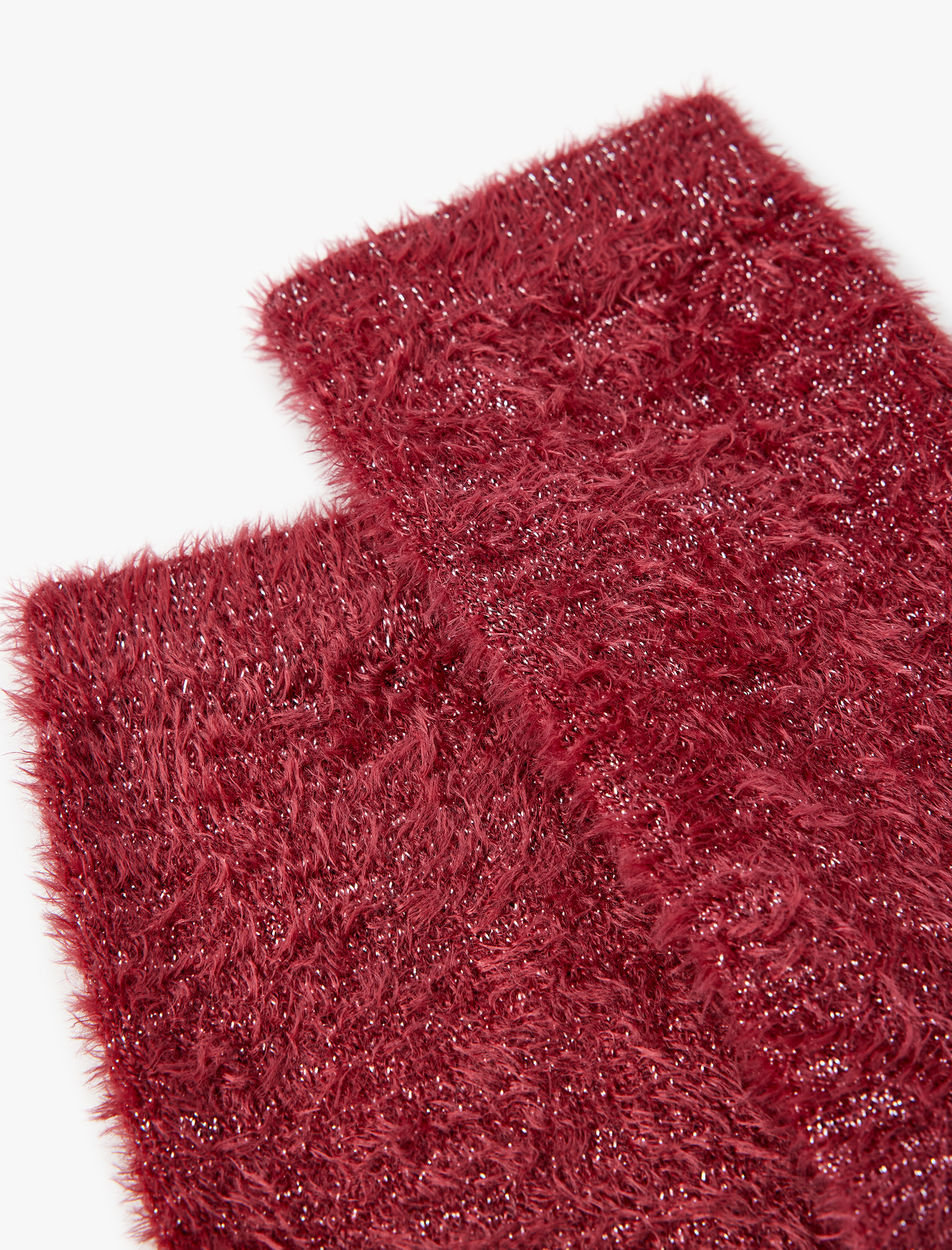  Kadın Kalın Peluş Soket Çorap