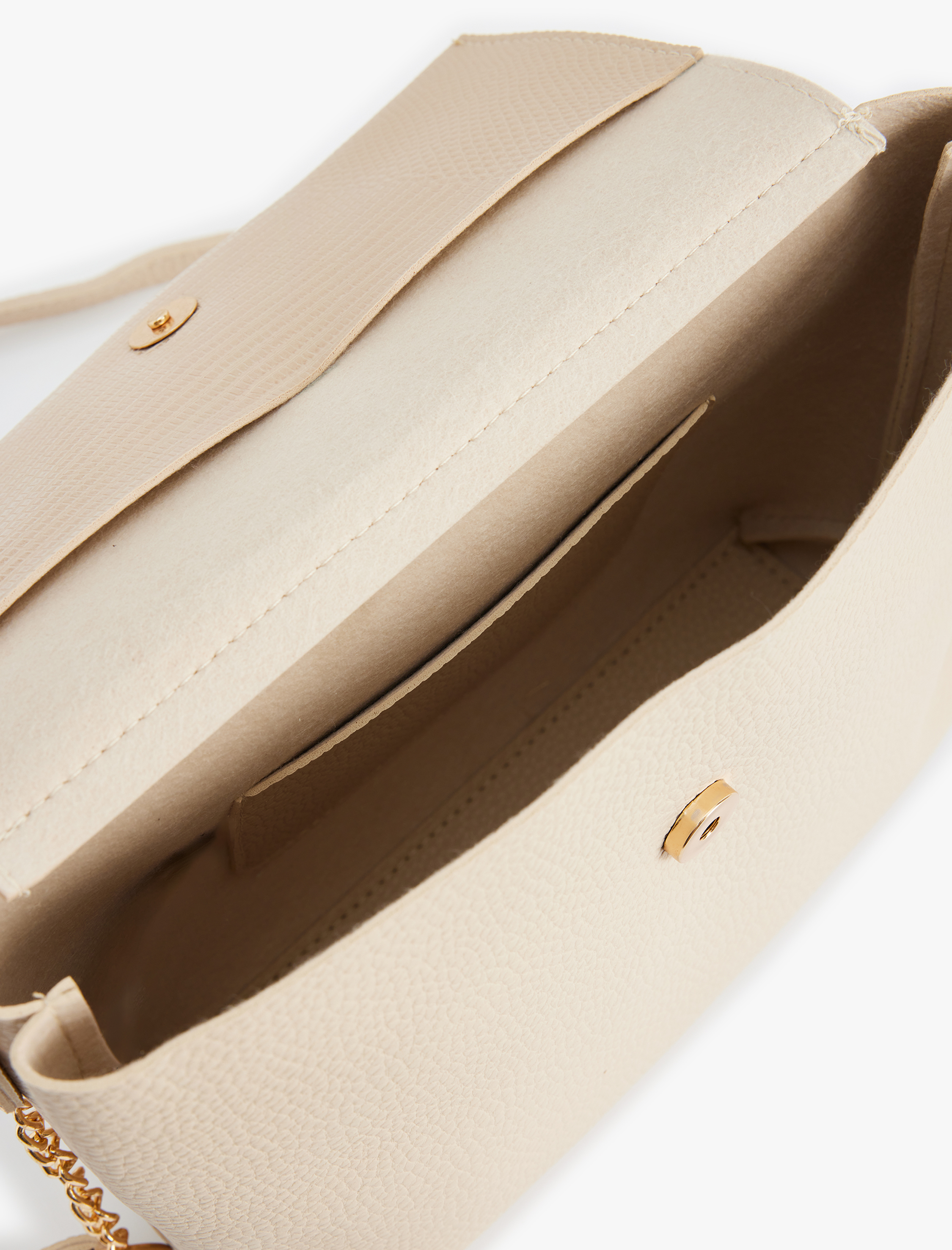  Kadın Çapraz Çanta Suni Deri Zincir Saplı Kapaklı