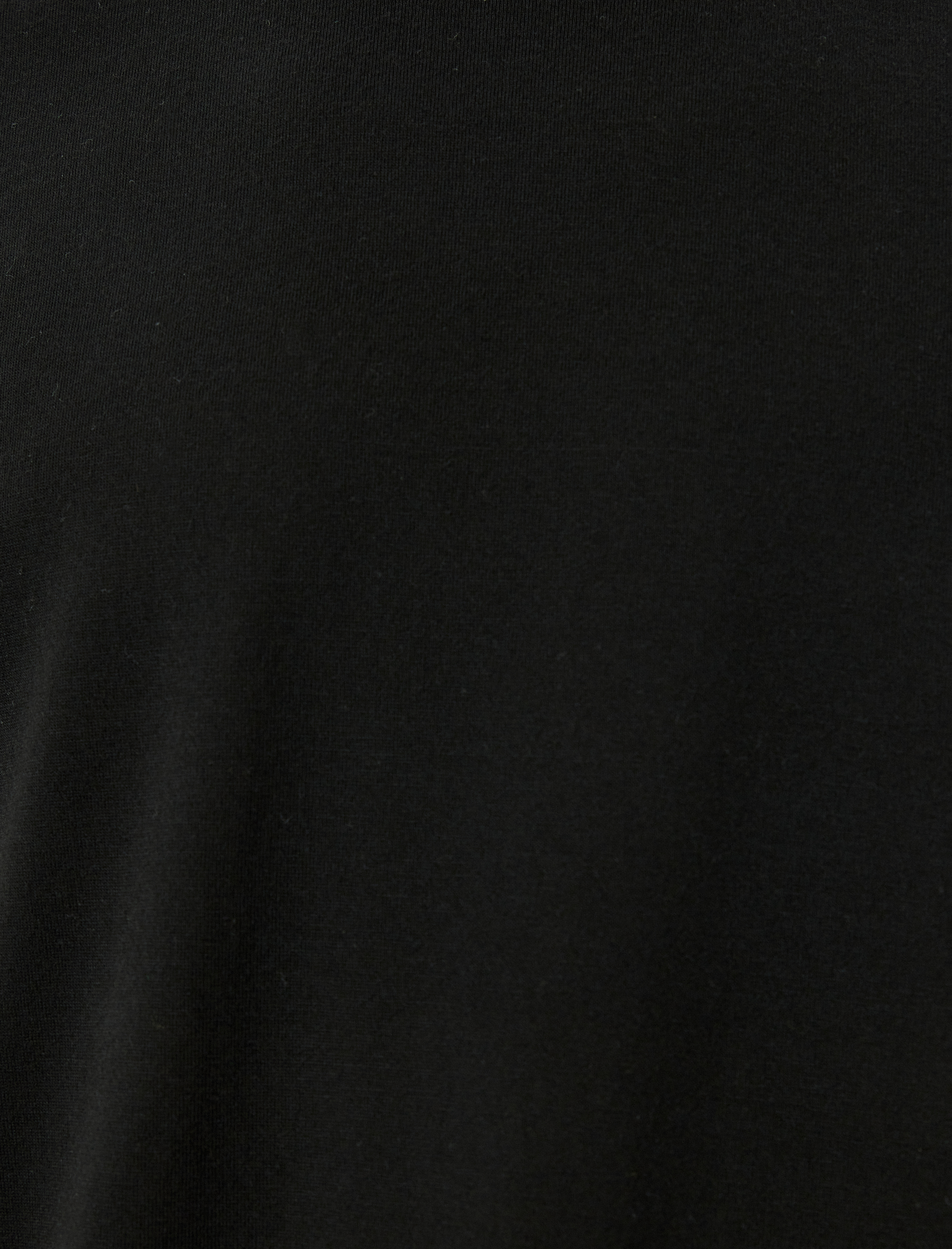   Bisiklet Yaka Kısa Kollu Viskon Karışımlı Basic Slim Fit Tişört