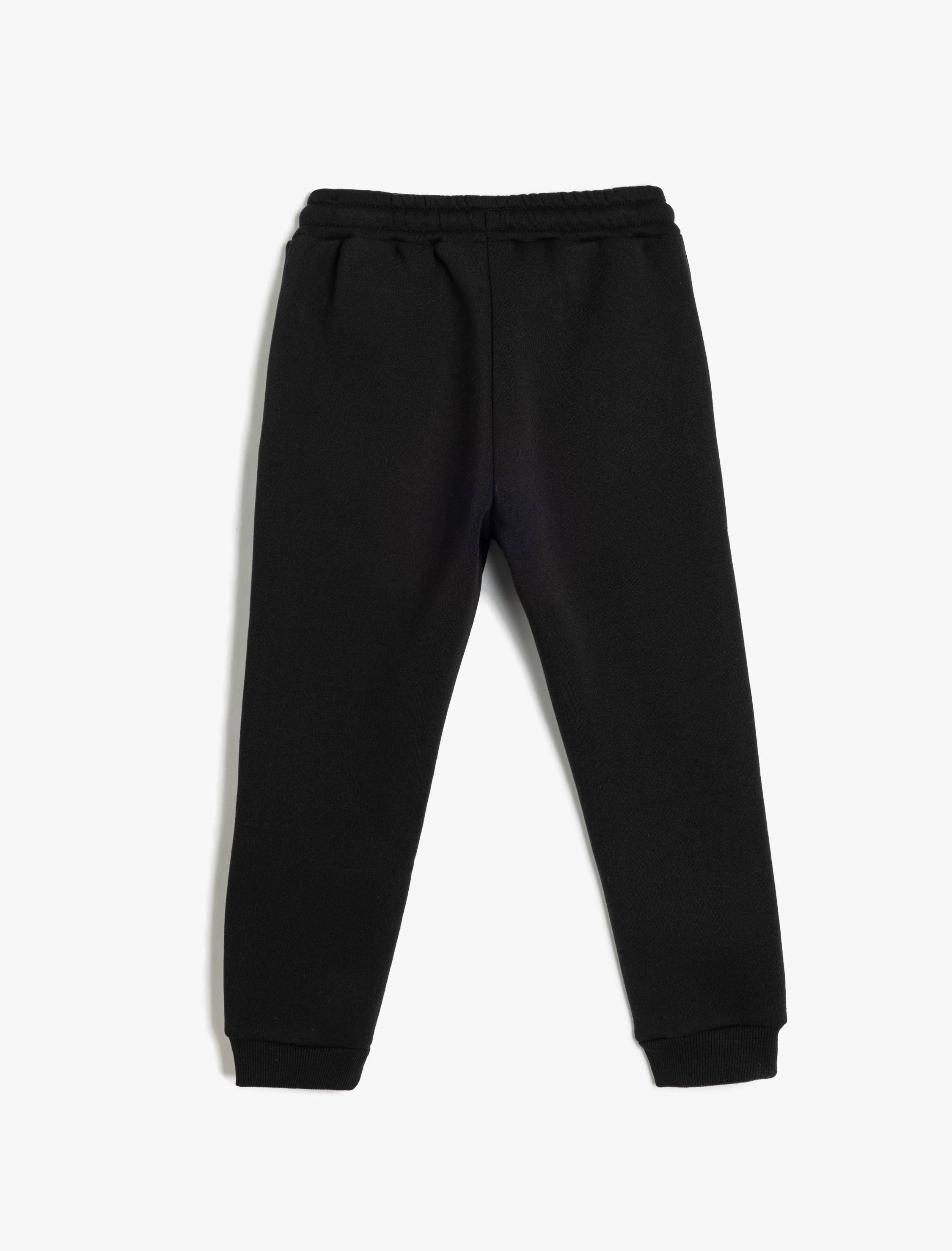  Erkek Çocuk Jogger Eşofman Altı Beli Bağlamalı Cepli Şardonlu