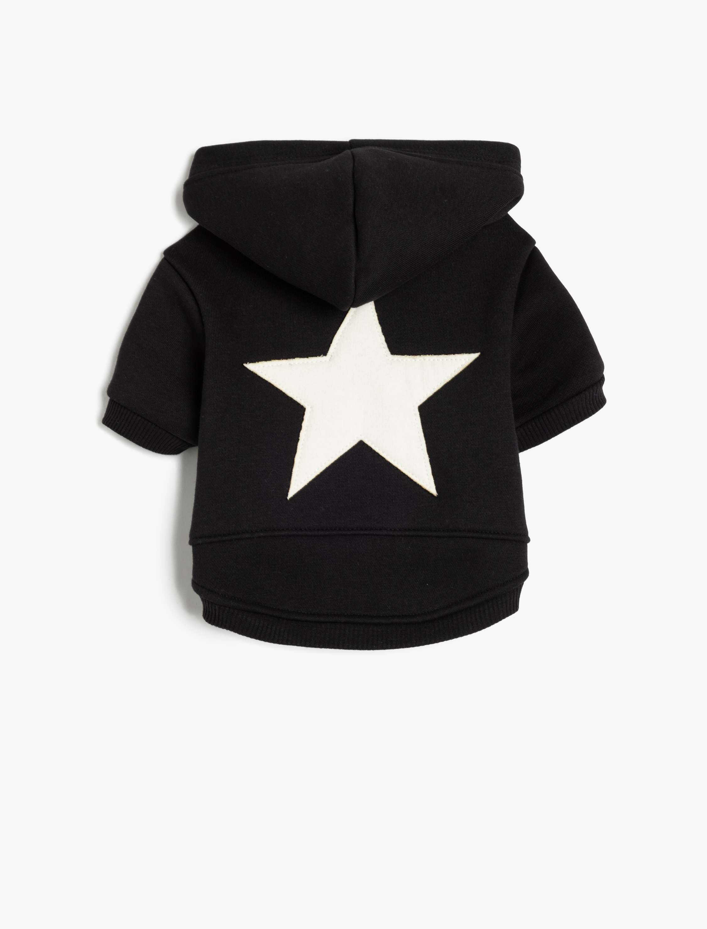   Şardonlu Kapüşonlu Fermuarlı Köpek Sweatshirtü