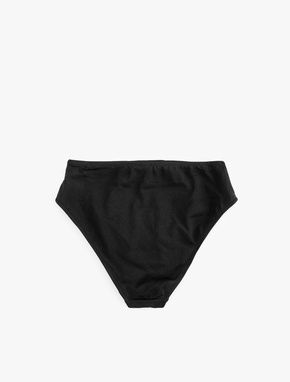 Aksesuar Detaylı Yüksek Bel Bikini Altı_1