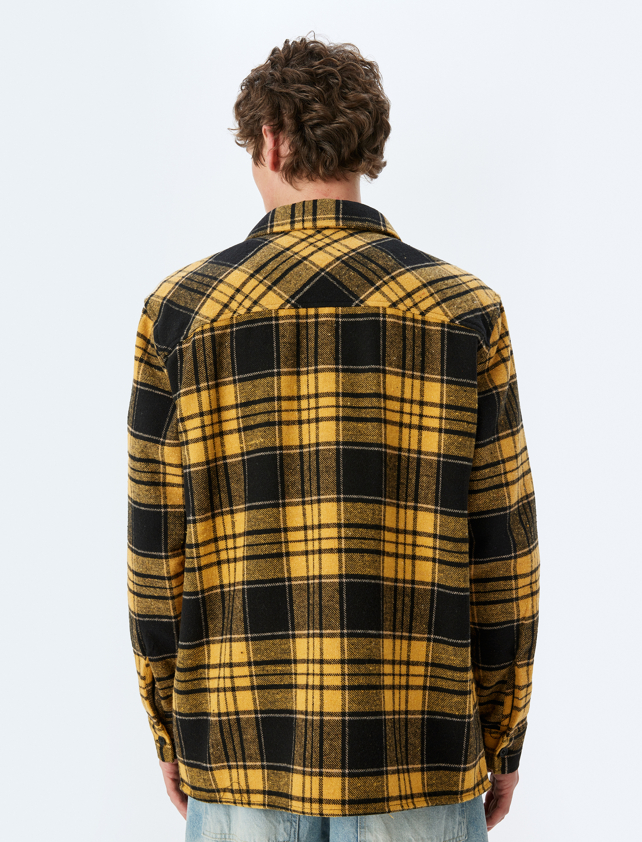 Uzun Kollu Regular Fit Ekose Oduncu Gömleği