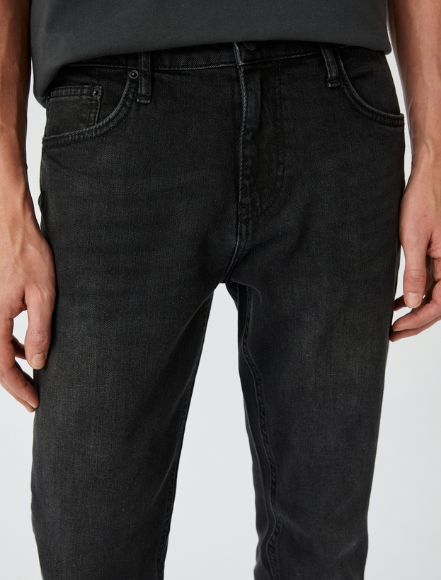 Slim Fit Kot Pantolon - Brad Jean_4