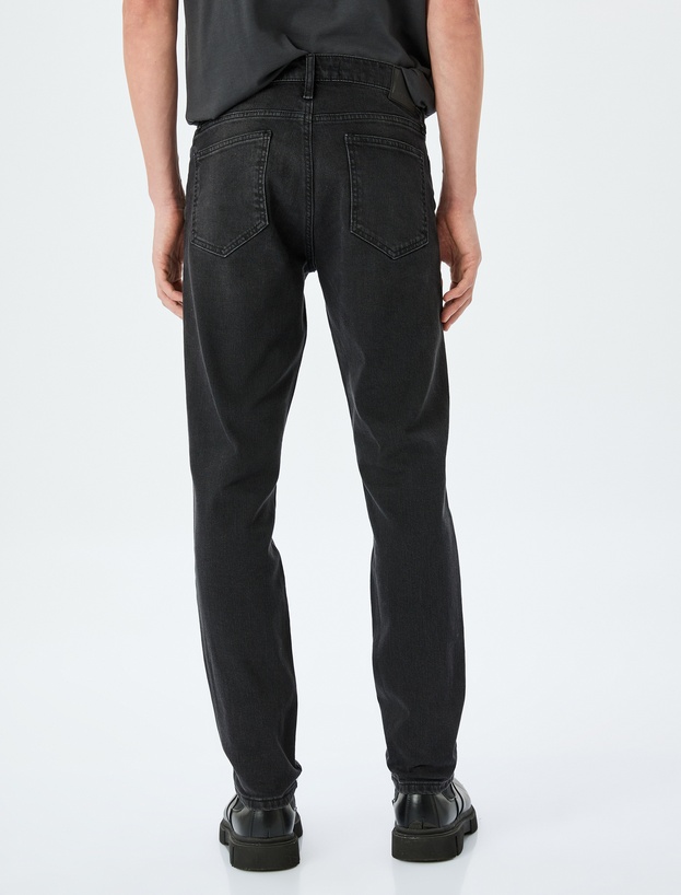 Slim Fit Kot Pantolon - Brad Jean_3