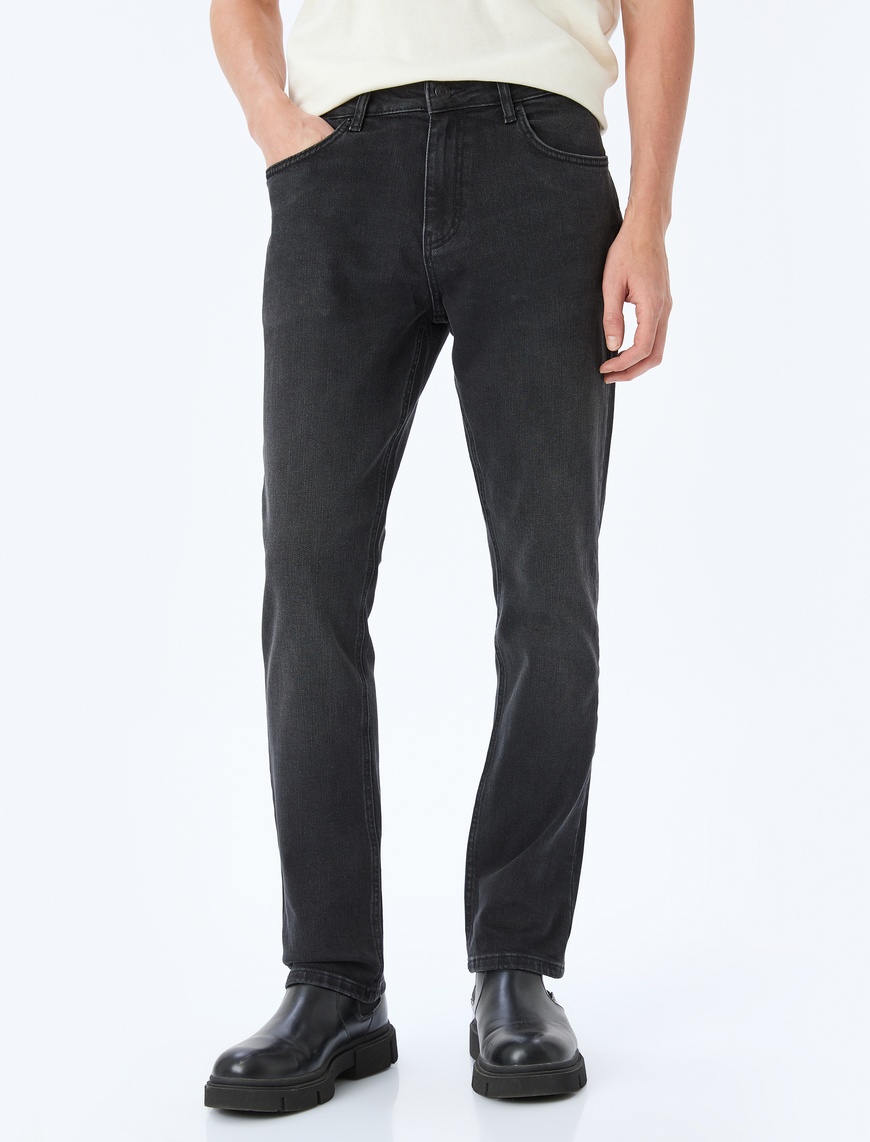   Straight Fit Kot Pantolon - Mark Jean