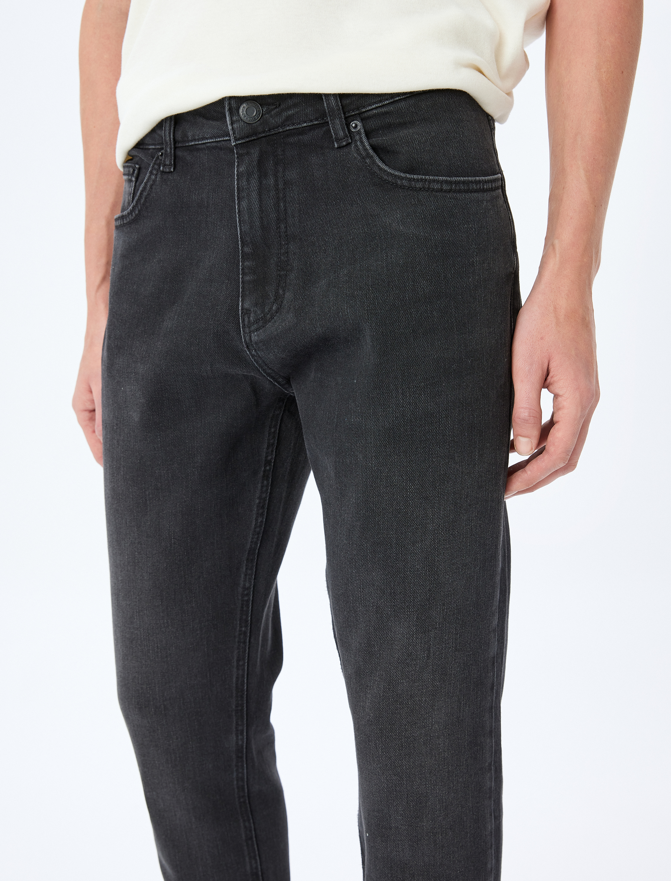 Straight Fit Kot Pantolon - Mark Jean