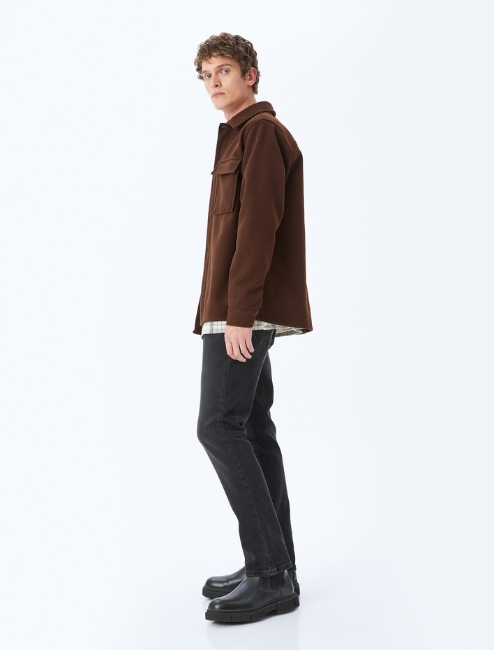  Straight Fit Kot Pantolon - Mark Jean