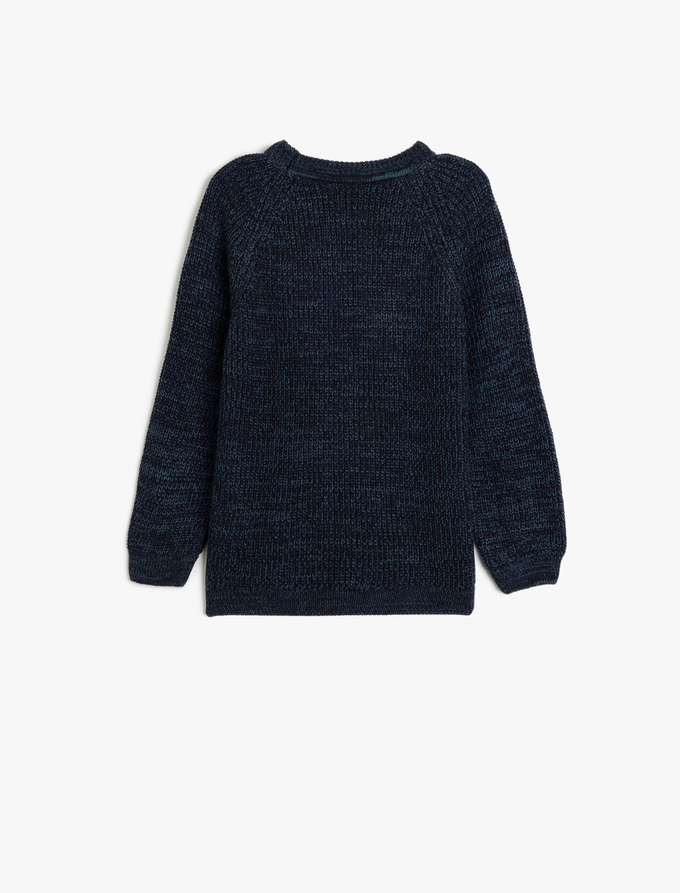  Erkek Çocuk Basic Düz Triko Kazak