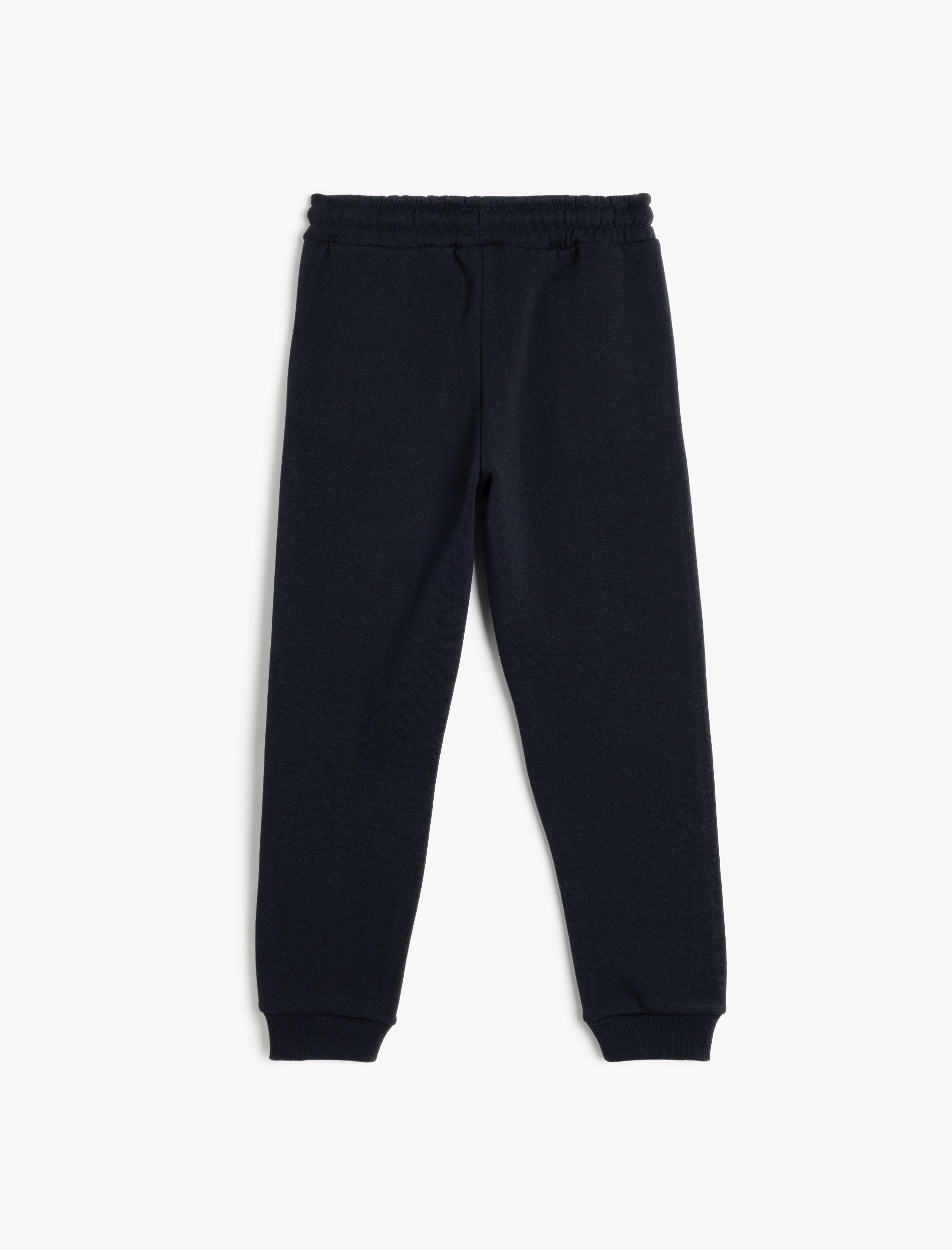  Erkek Çocuk Jogger Eşofman Altı Beli Bağlamalı Cepli Şardonlu