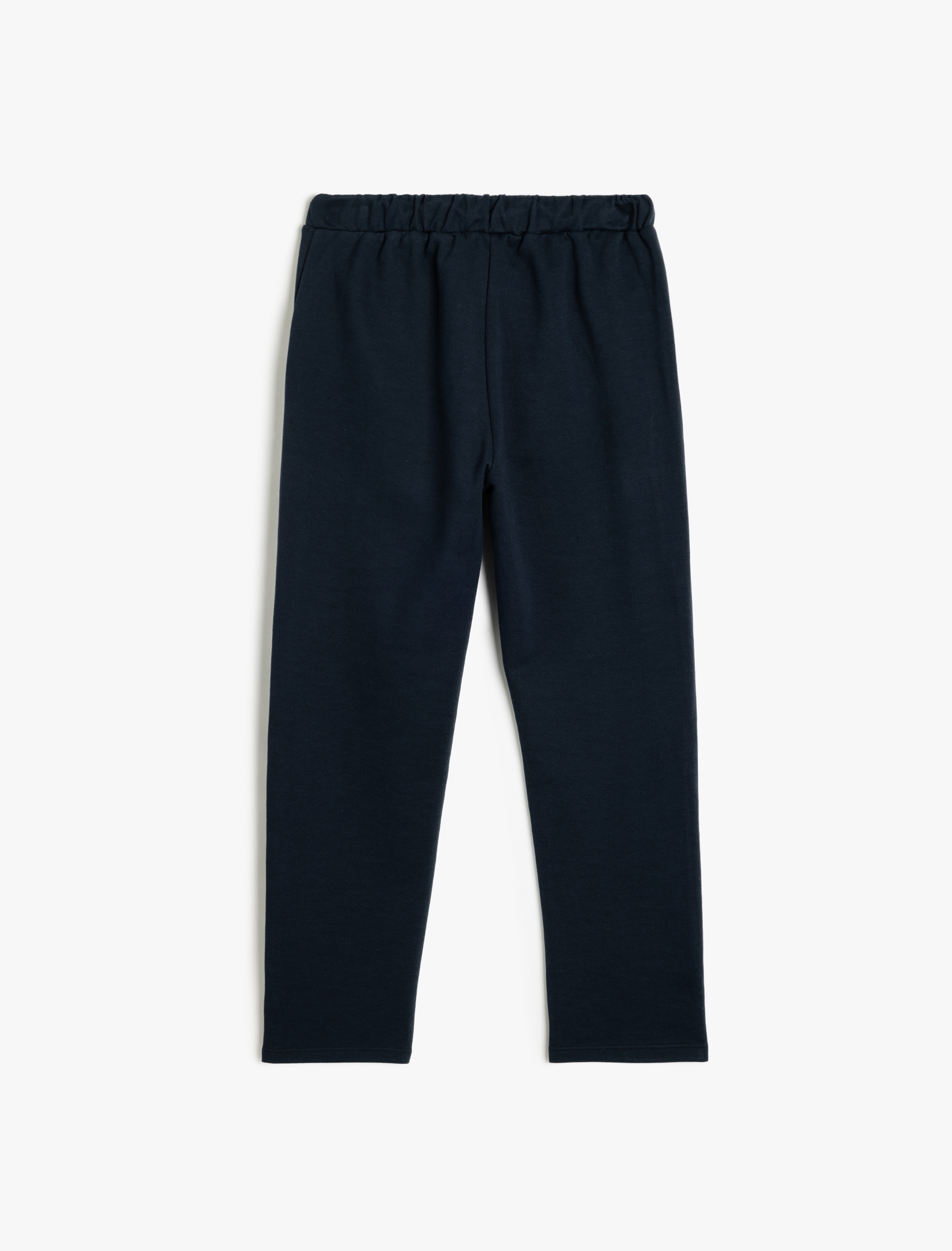  Erkek Çocuk Cep Detaylı Basic Pantolon Görünümlü Eşofman Altı