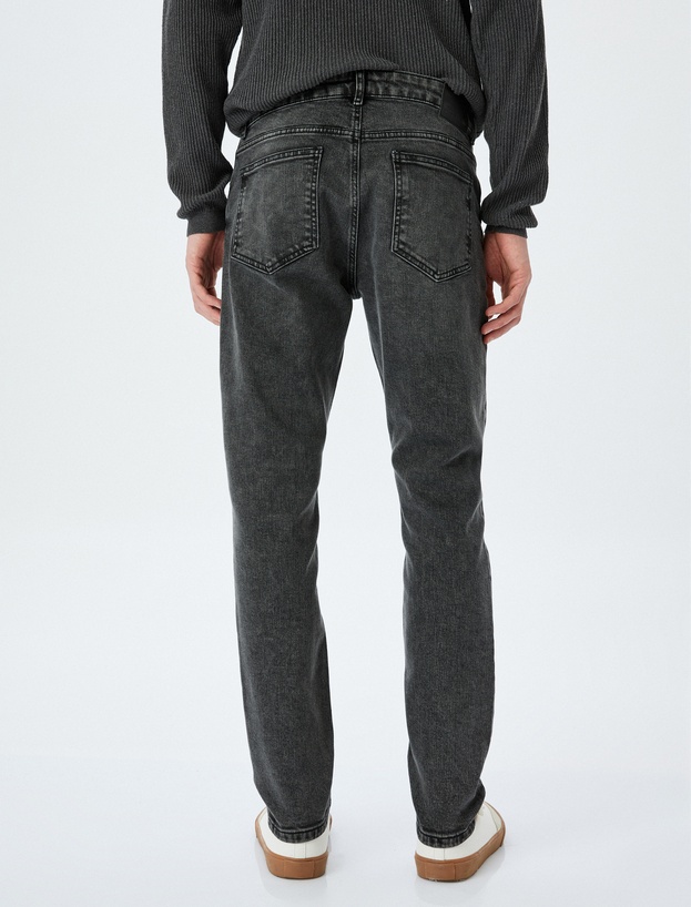 Slim Fit Kot Pantolon - Brad Jean_3