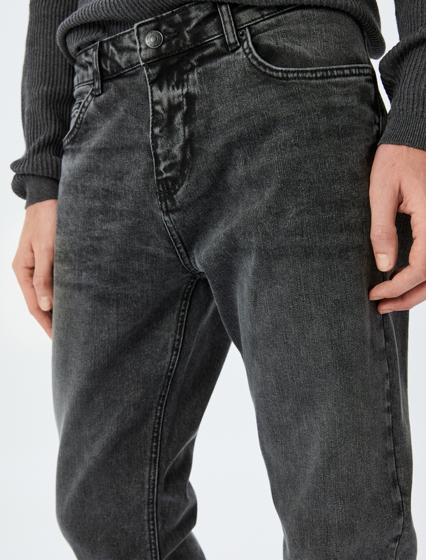 Slim Fit Kot Pantolon - Brad Jean_4