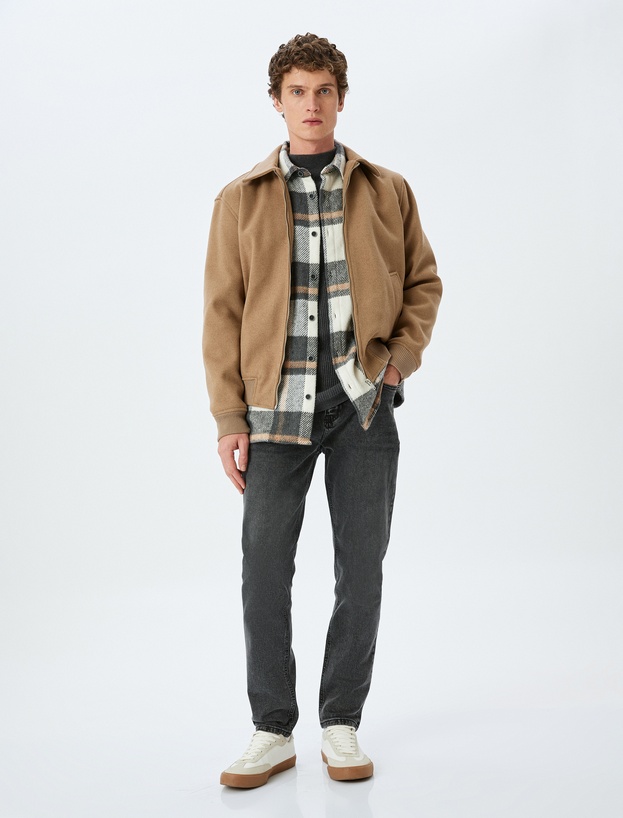 Slim Fit Kot Pantolon - Brad Jean_0