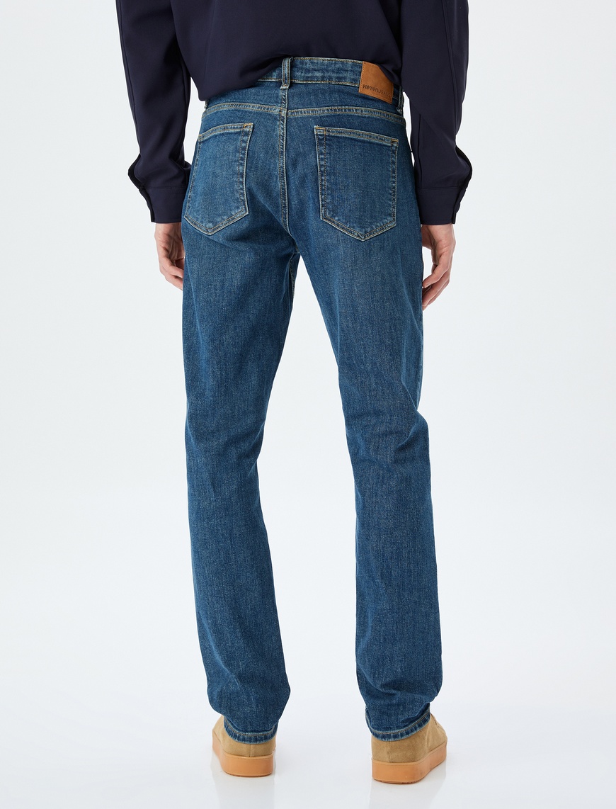   Slim Fit Kot Pantolon - Brad Jean