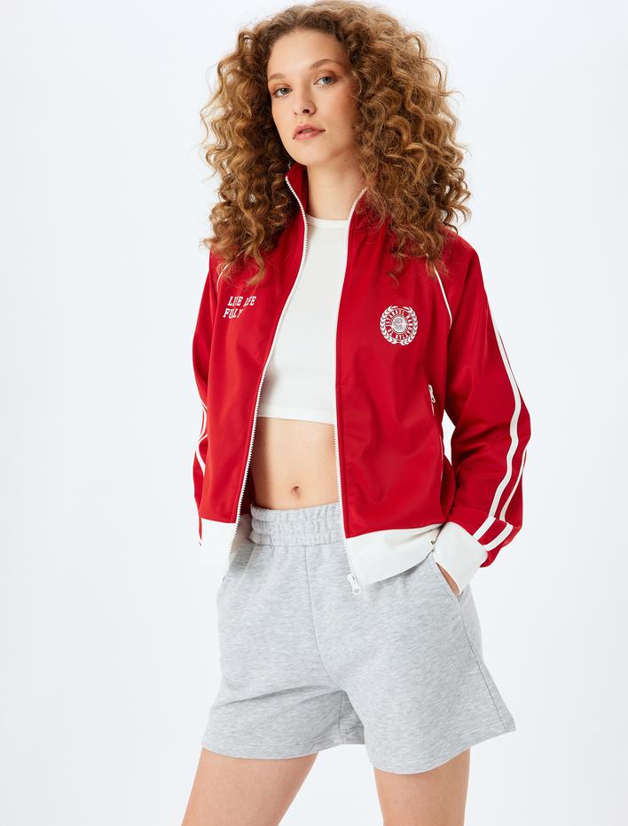  Cep Detaylı Beli Bağcıklı Rahat Kalıp Şort