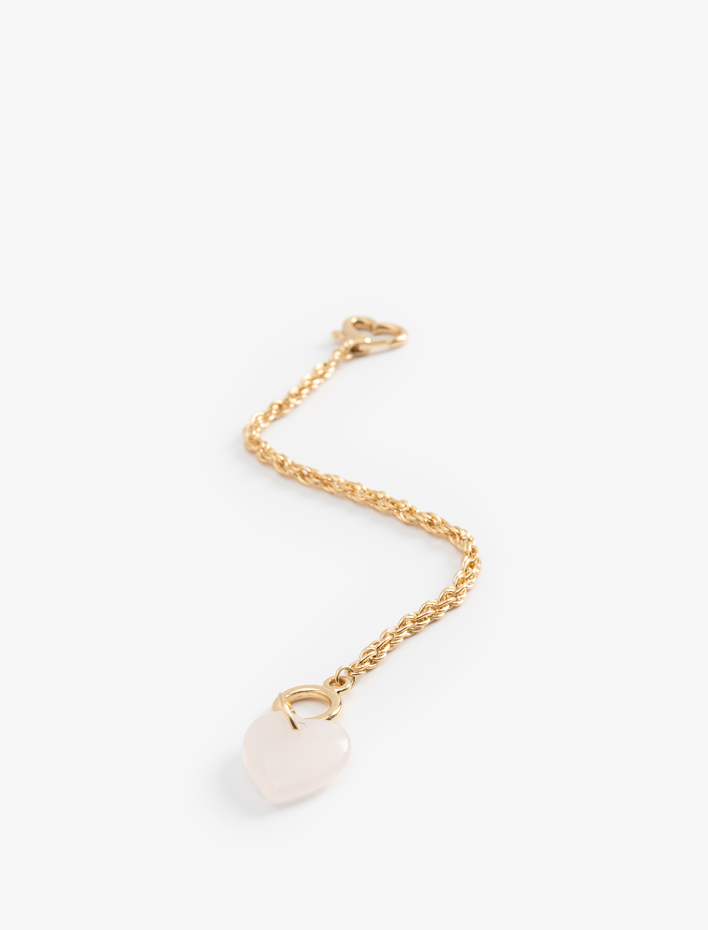  Kadın Kalp Detaylı Zincir Bileklik