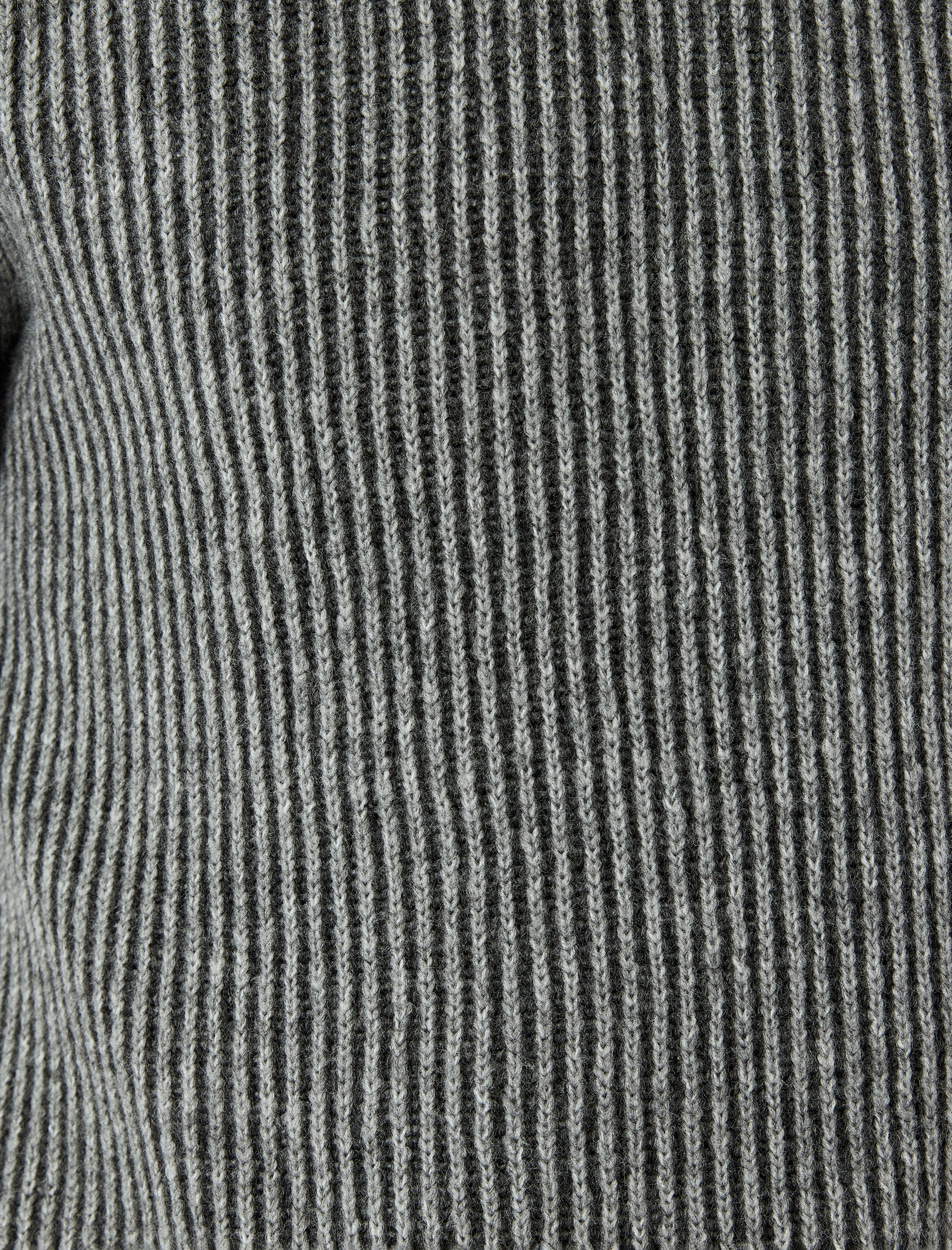   Çizgili Bisiklet Yaka Kışlık Triko Kazak