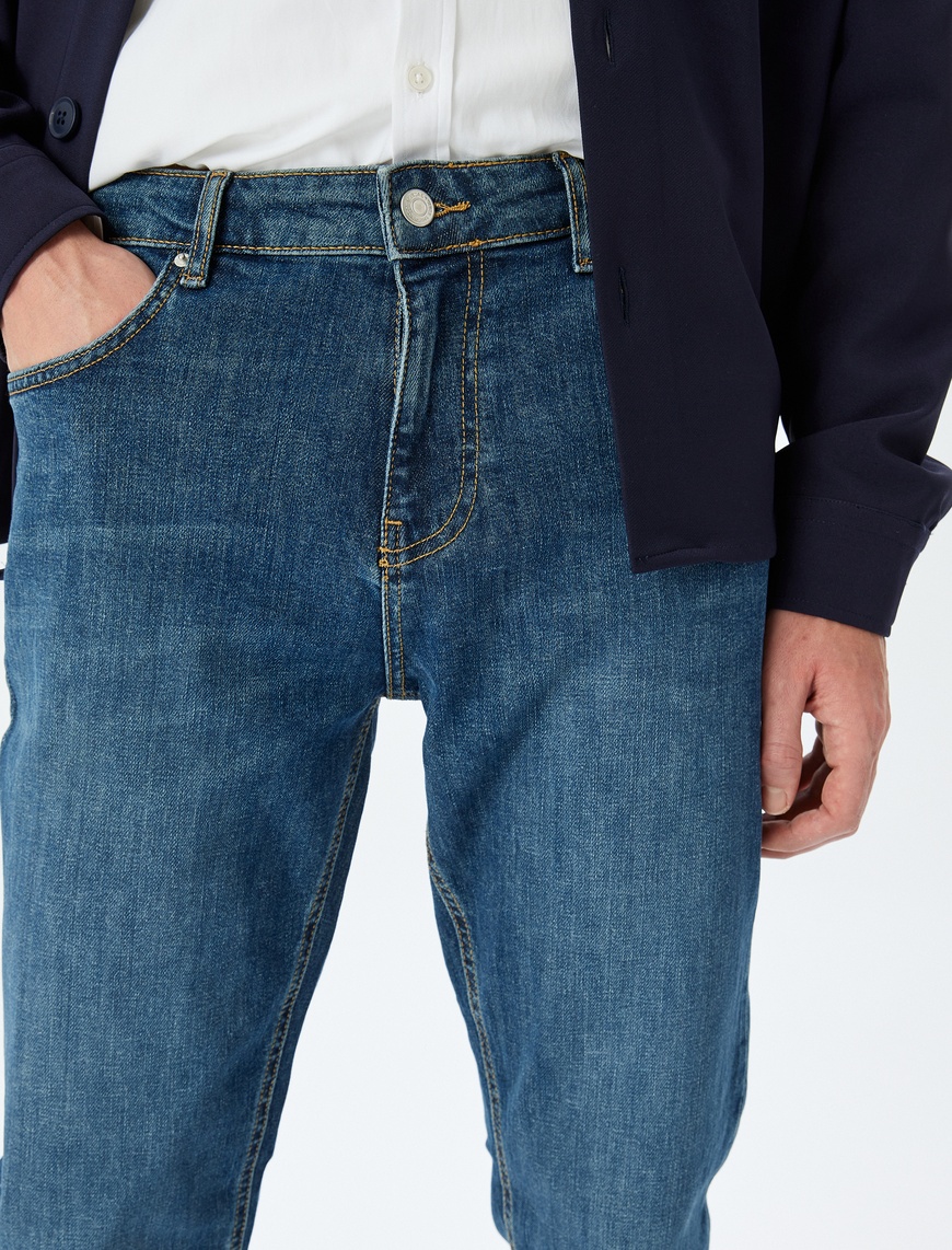   Slim Fit Kot Pantolon - Brad Jean