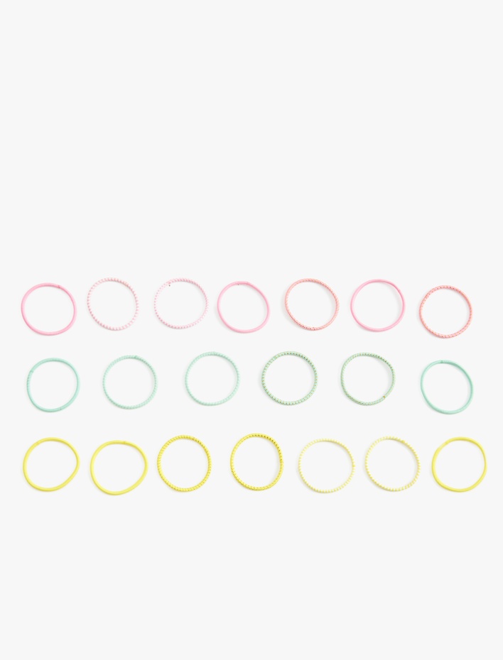 Kız Çocuk Çoklu Lastik Toka