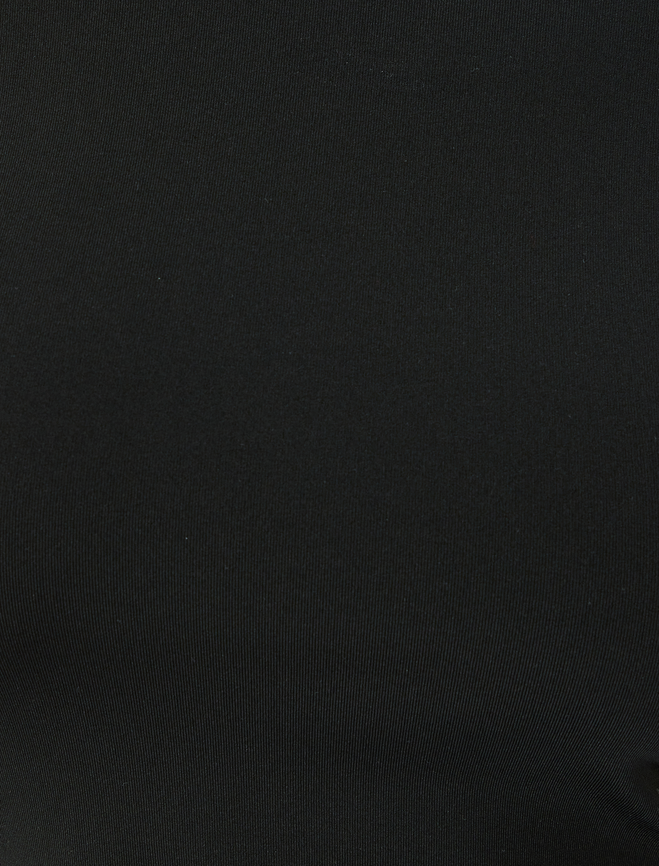   Spor Tişört Uzun Kollu Bisiklet Yaka Dikiş Detaylı Yumuşak Tuşe Şardonlu Slim Fit