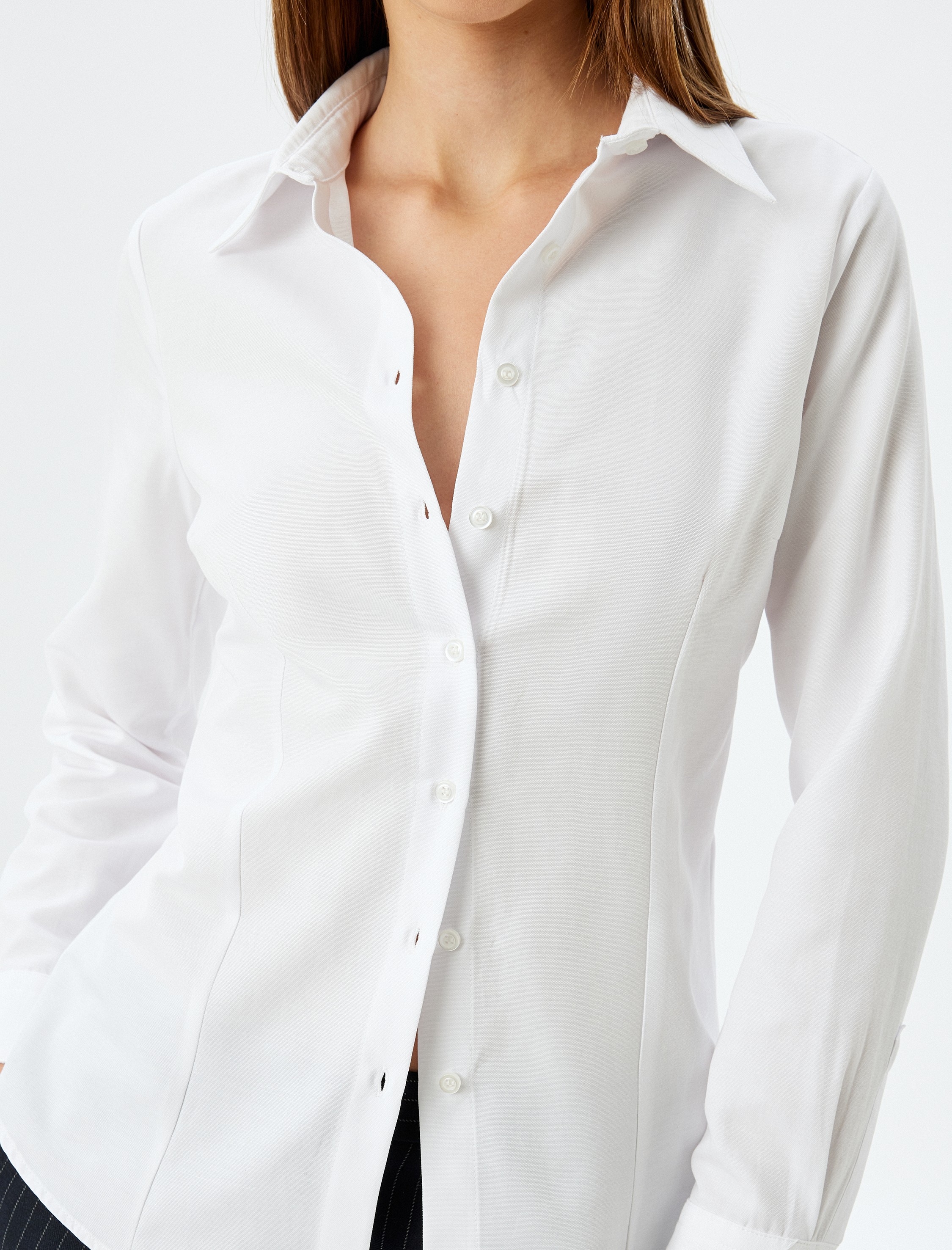   Regular Fit Uzun Kollu Basic Gömlek