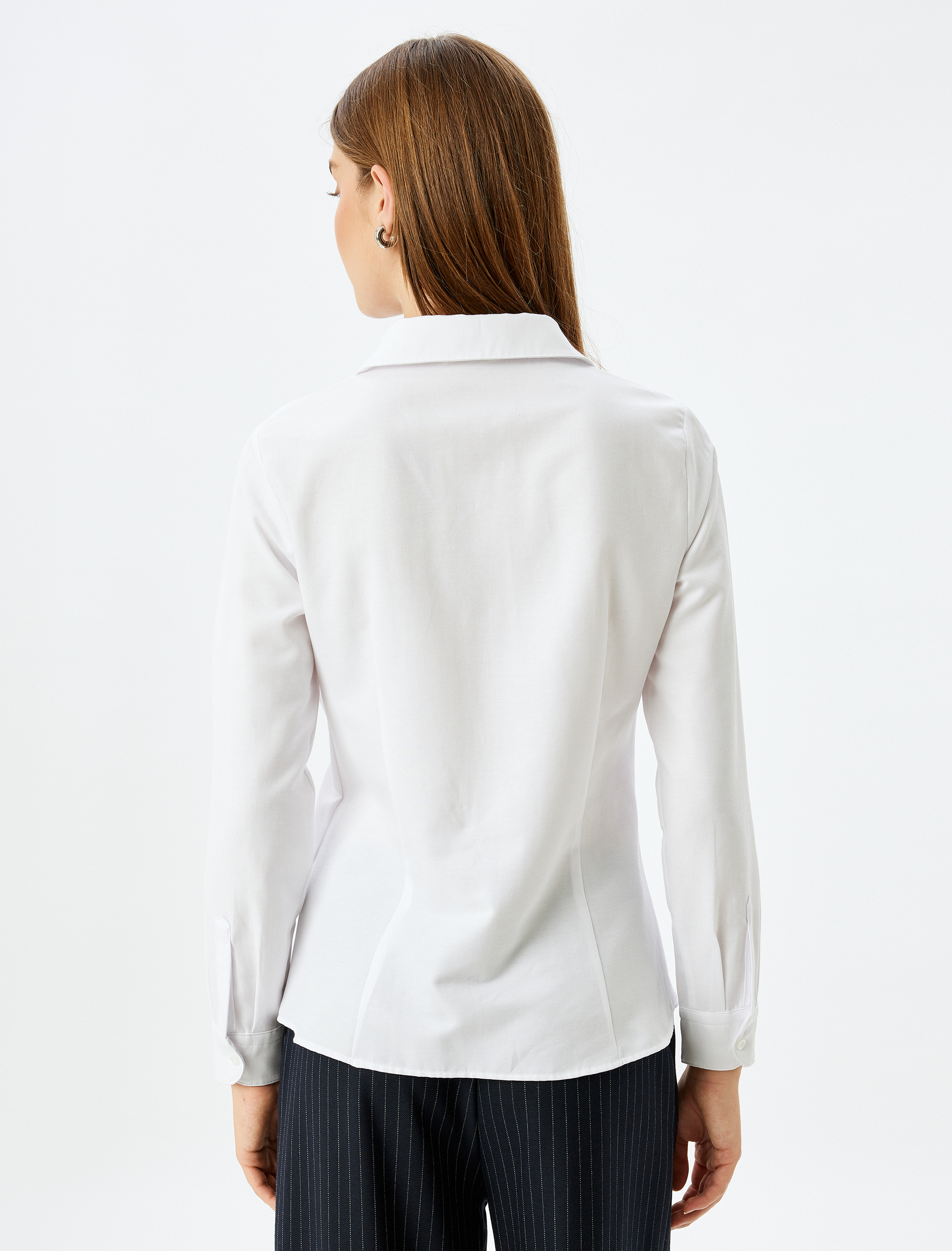   Regular Fit Uzun Kollu Basic Gömlek