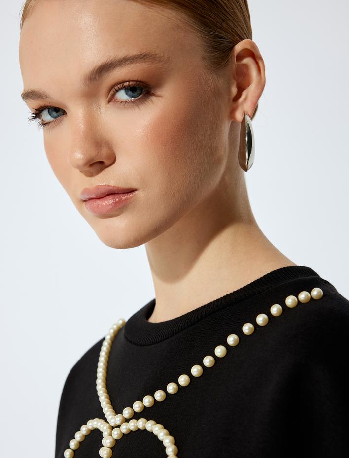 Kadın Halka Küpe Büyük Boy - Koton X Sibil Çetinkaya