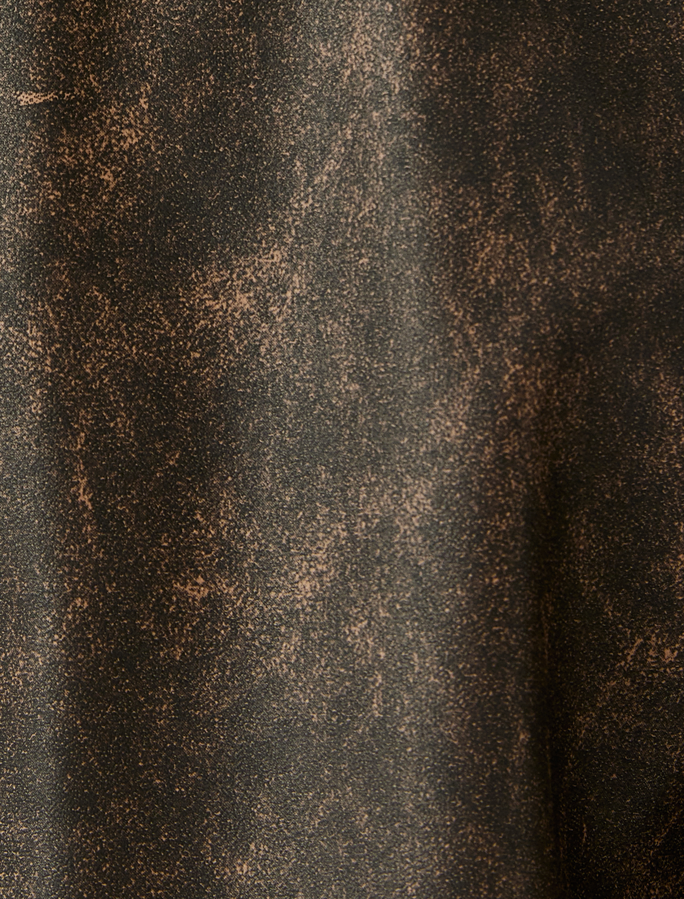   Suni Deri Ceket Gömlek Yaka Kapaklı Cep Detaylı Çıtçıt Düğmeli