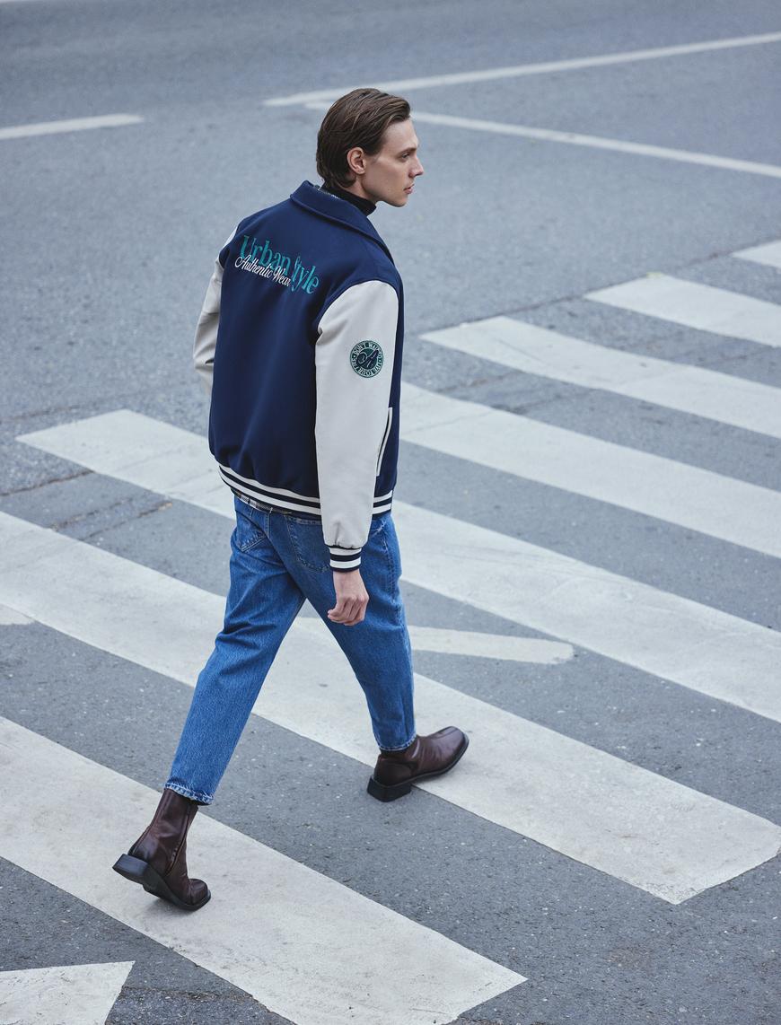   Normal Bel Loose Fit Jean Pantolon - Steve Jean