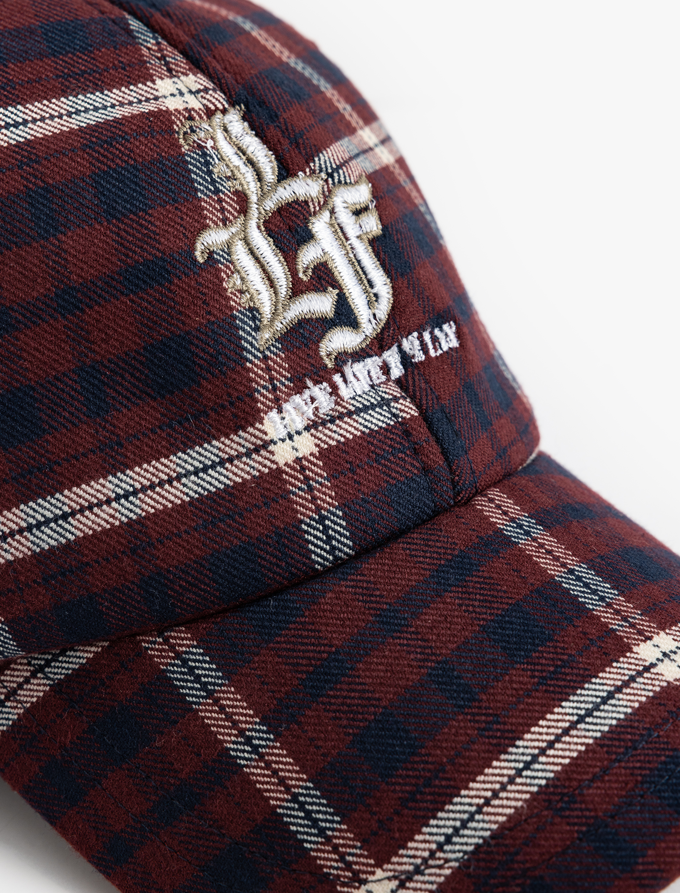  Kadın Ekoseli Kep Şapka - Koton X İnji