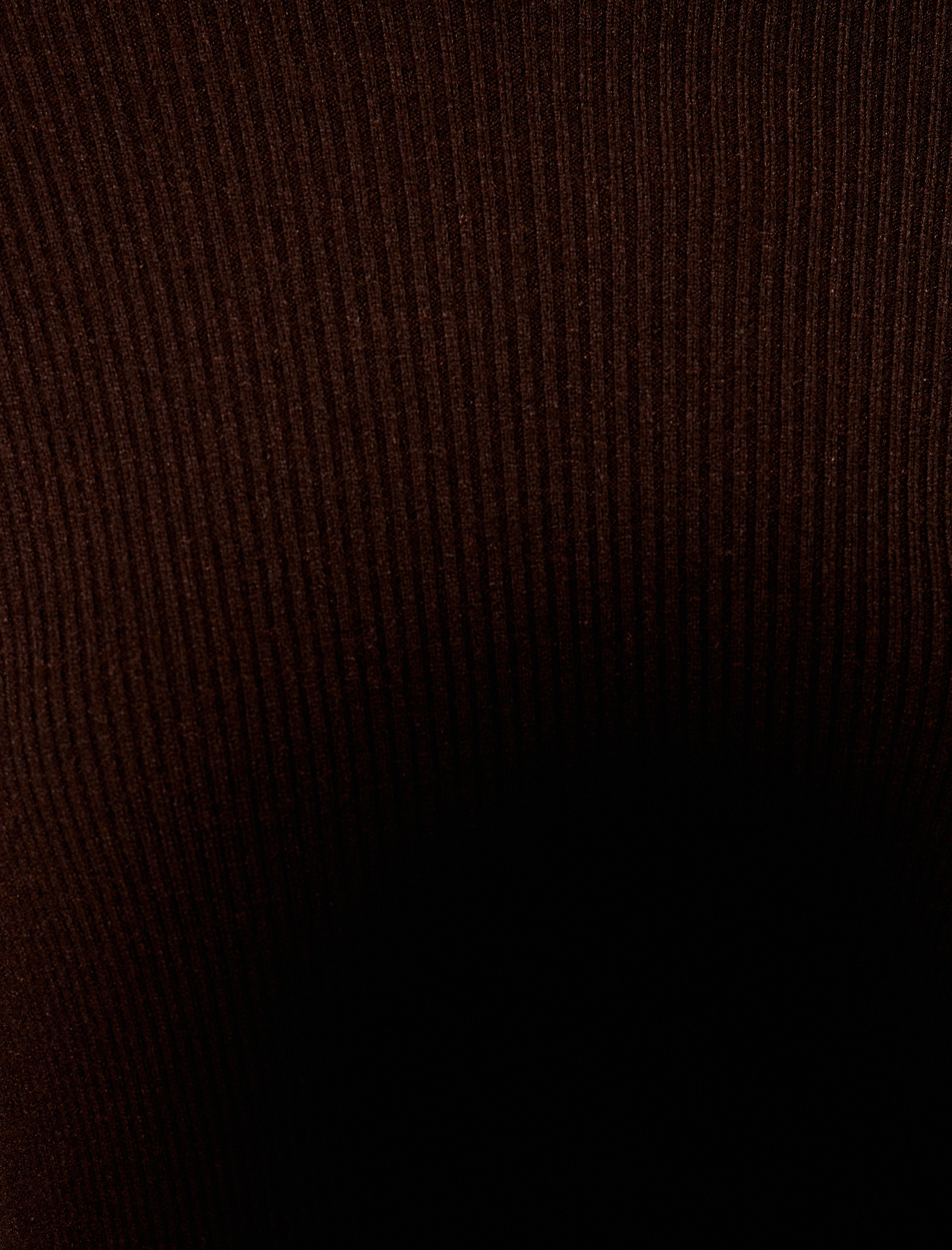   Koton X Melis Ağazat - Uzun Kollu Dik Yaka Asimetrik Triko Elbise