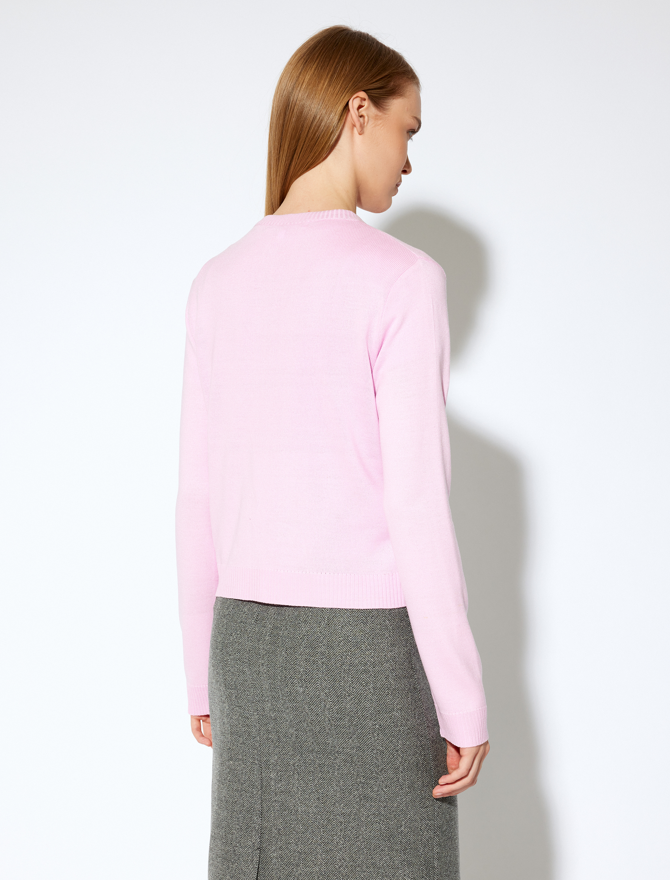   Koton X Melis Ağazat - Uzun Kollu Bisiklet Yaka Düğmeli Triko Hırka