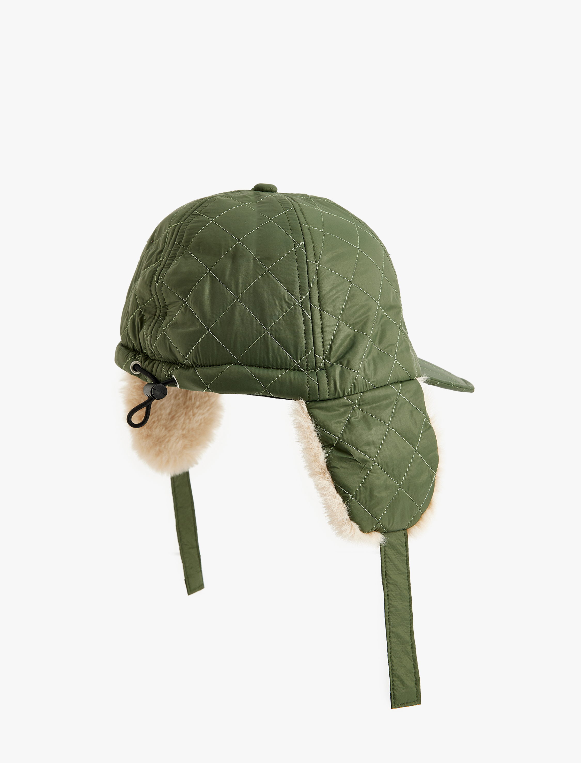  Erkek Çocuk Pilot Şapka Polar Detaylı Kulak Kapaklı