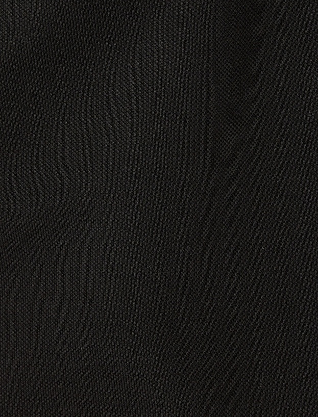 Kısa Kollu Düğme Detaylı Pamuklu Slim Fit Polo Yaka Tişört_5