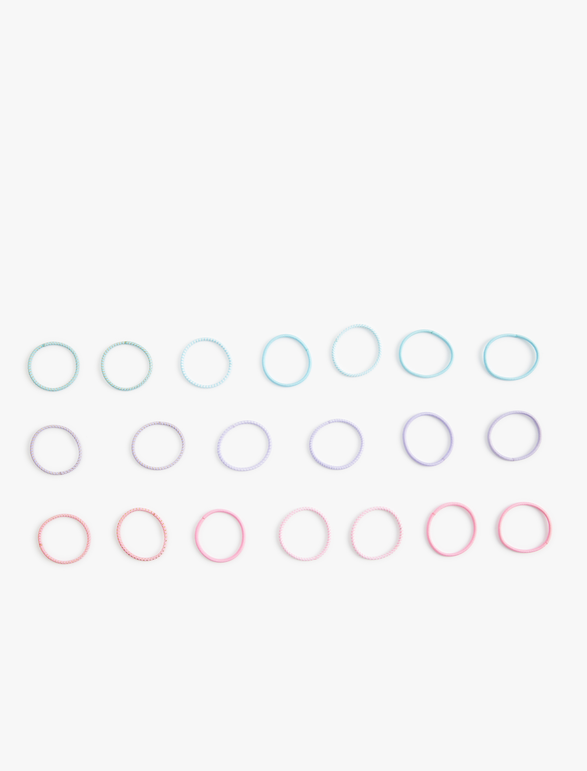  Kız Çocuk Çoklu Lastik Toka