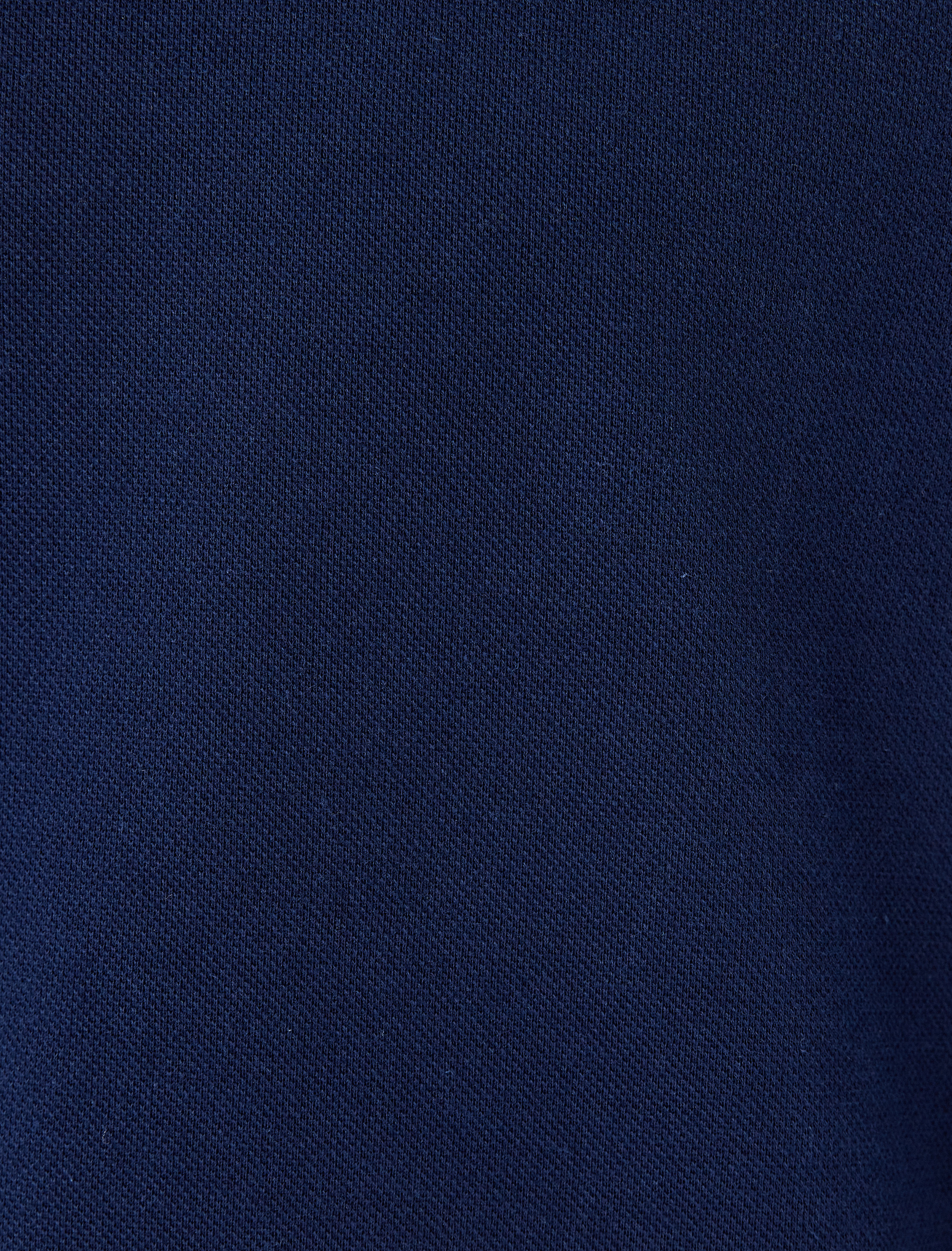   Bisiklet Yaka Pamuklu Pike Kumaş Basic Sweatshirt