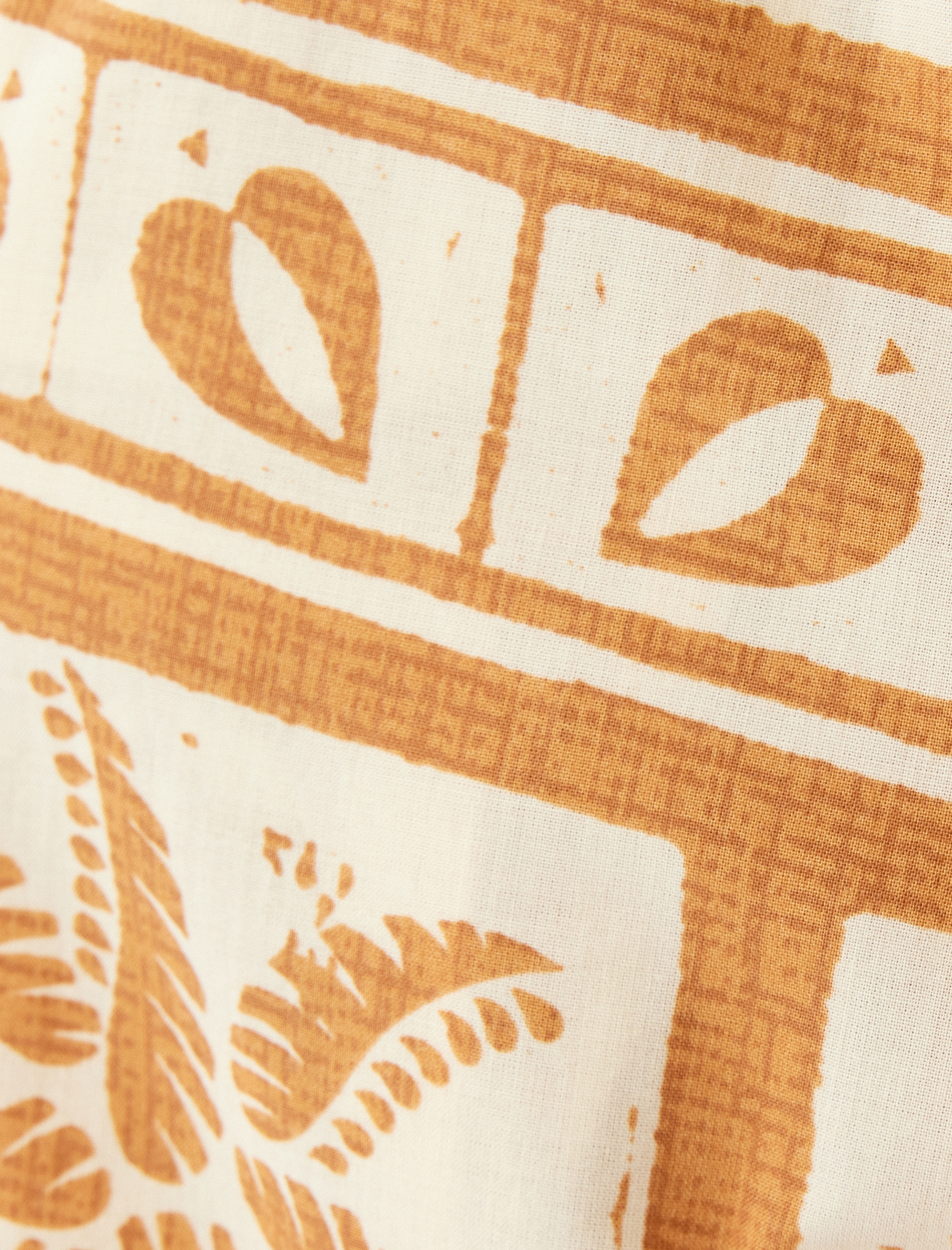   Etnik Desenli Beli Lastikli Bağlamalı Bol Paça Pantolon