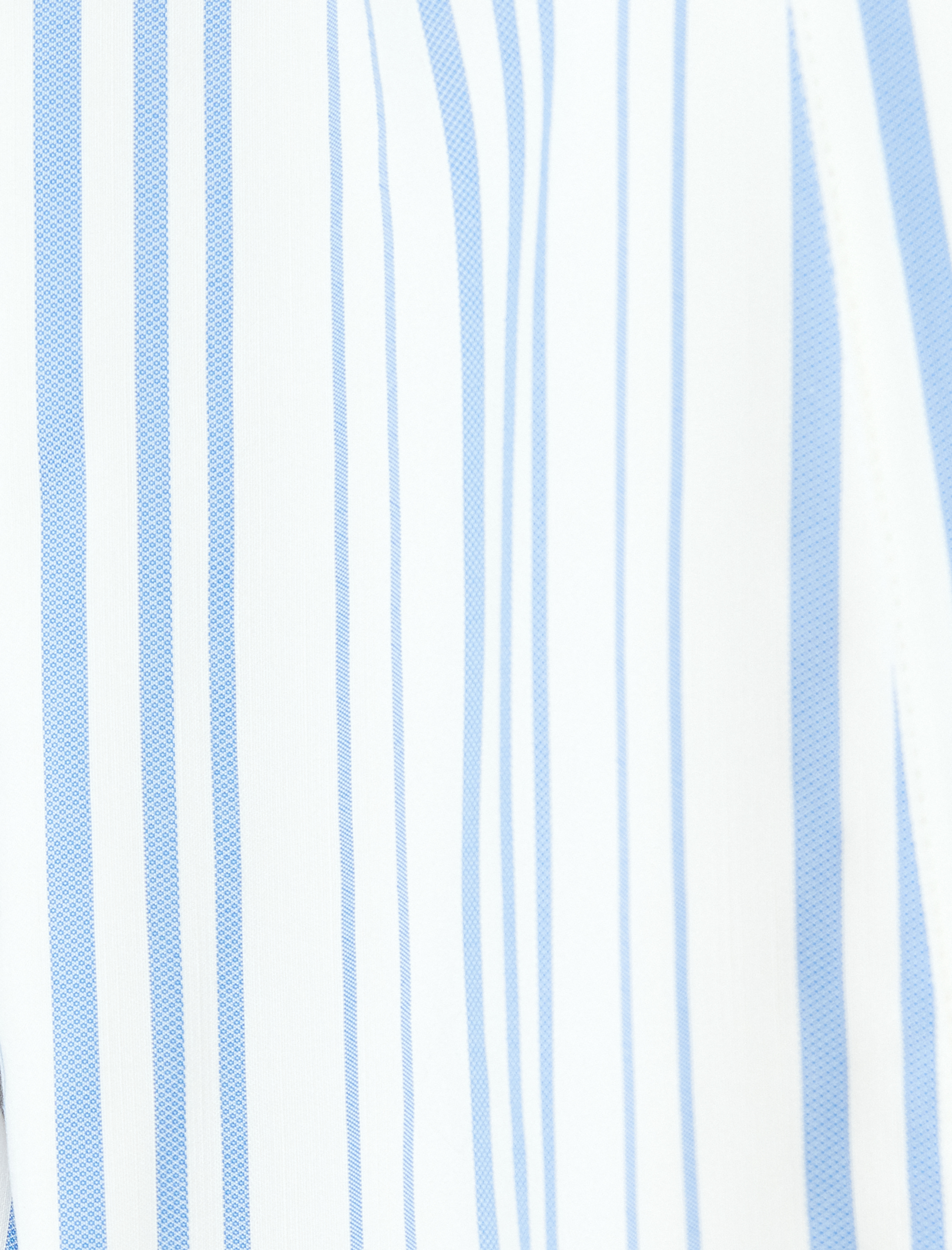   Viskon Karışımlı Cepli 3/4 Geniş Kol Çizgili Kimono