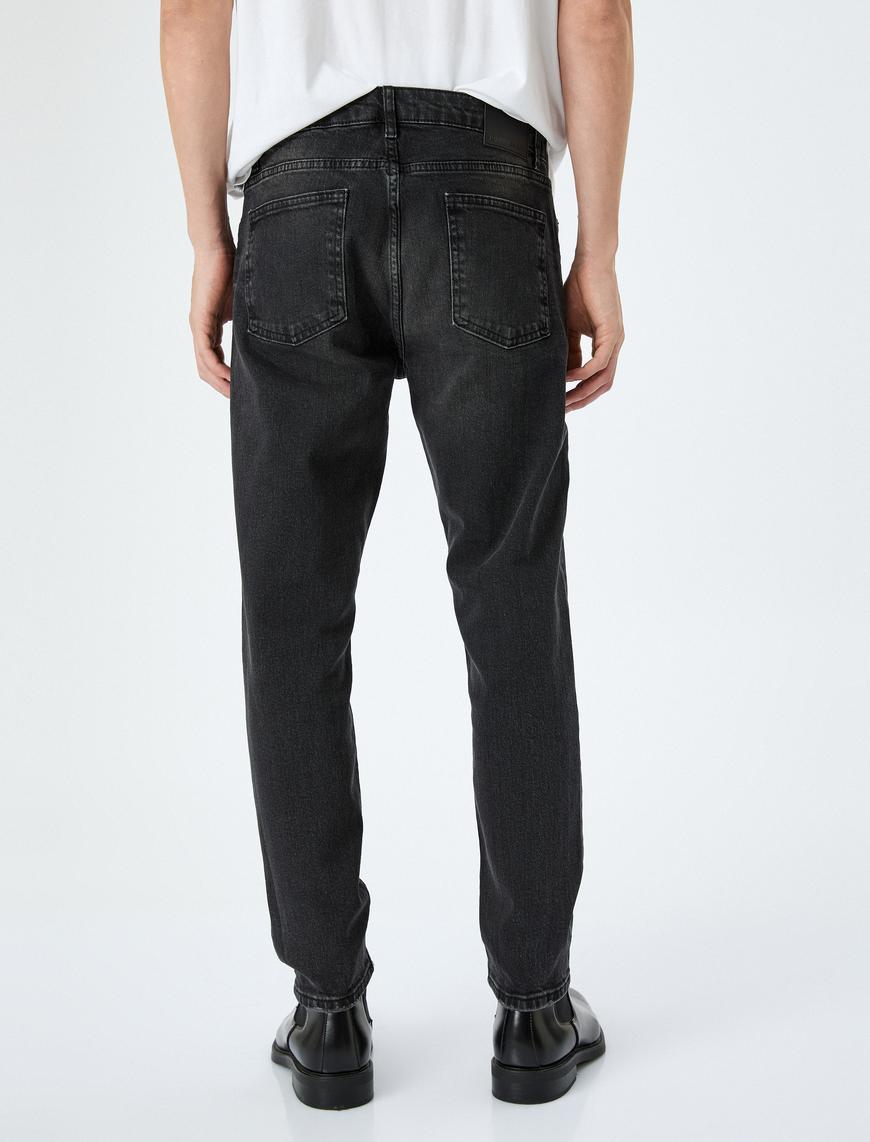   Tapered Fit Kot Pantolon - Joe Jean