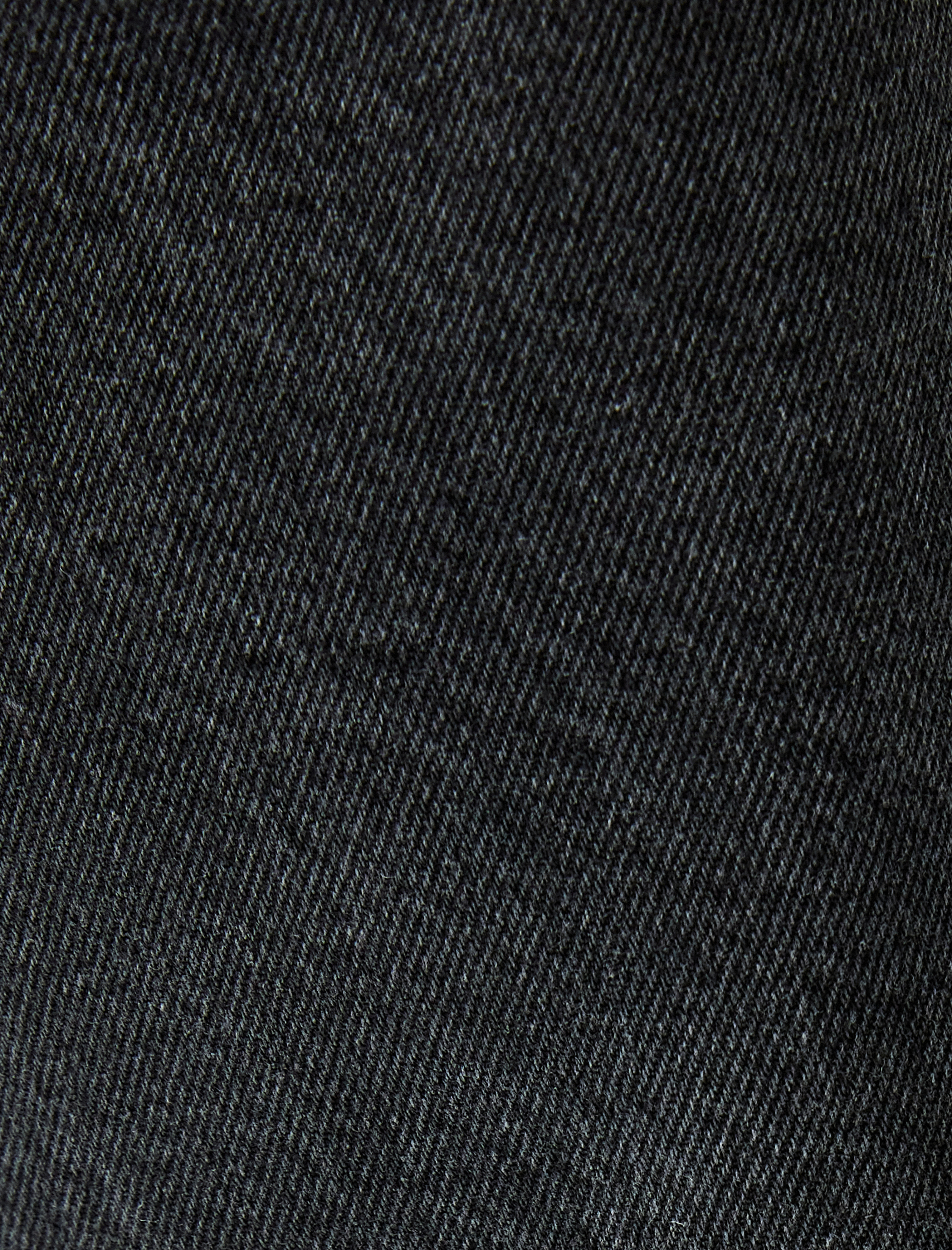 Normal Bel Pamuklu Vintage Straight Jean Pantolon